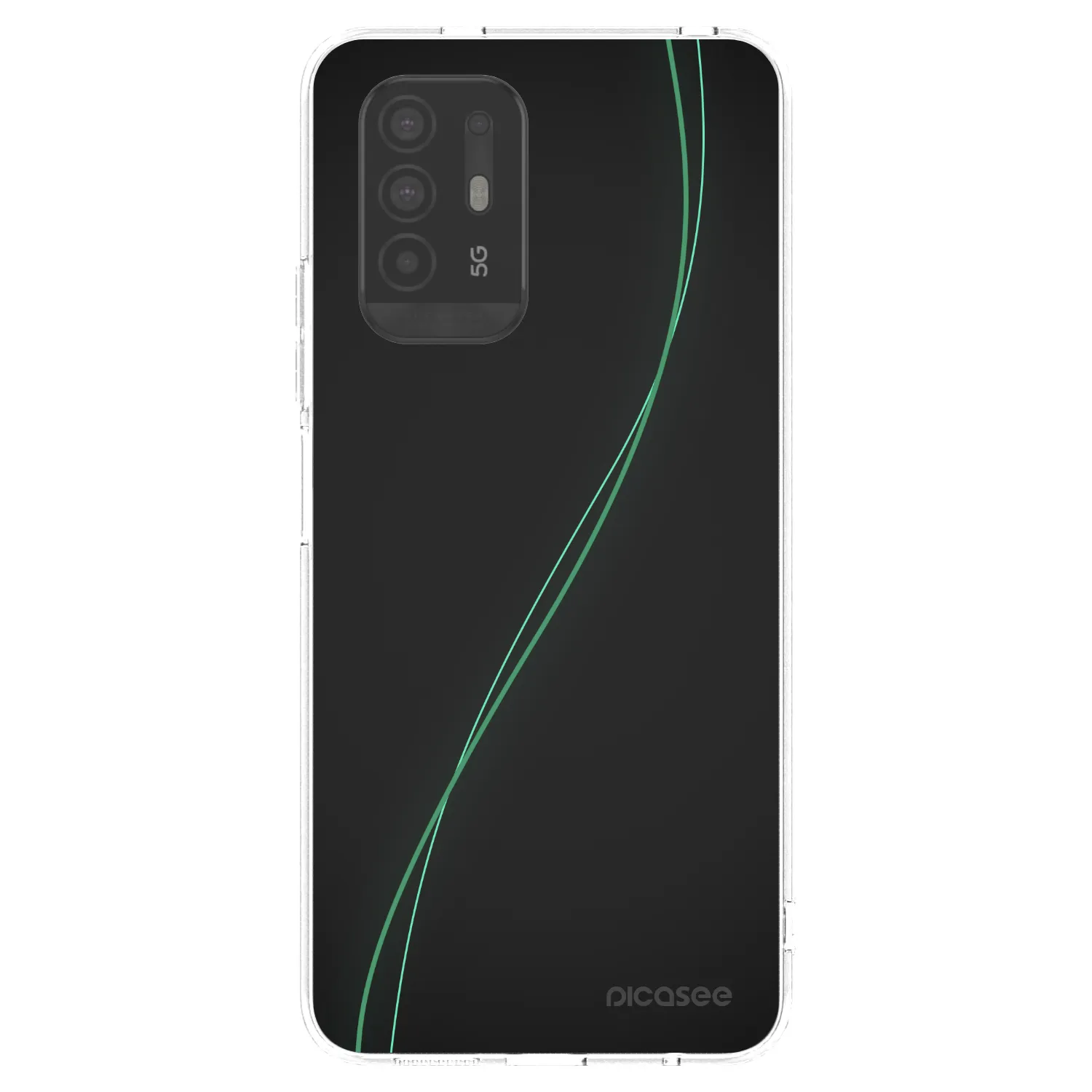 Picasee silikonska prozirna maskica za OPPO A94 5G - Be Different