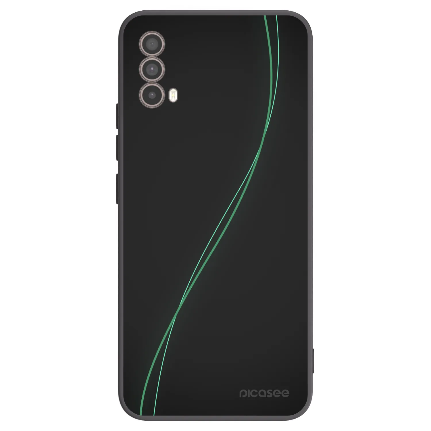 Picasee crna silikonska maskica za Motorola Moto E40 - Be Different