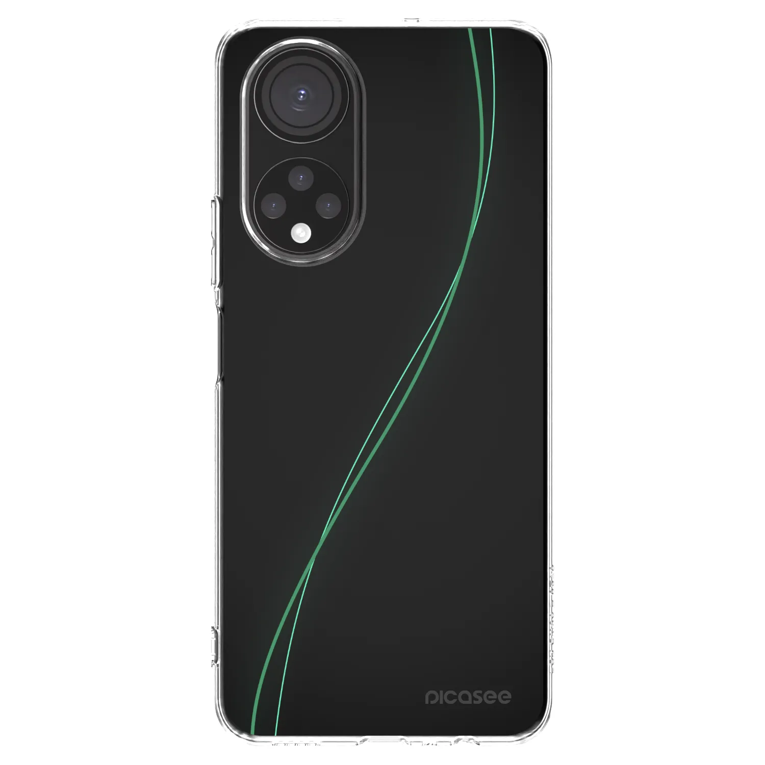 Picasee silikonska prozirna maskica za Honor X7 - Be Different
