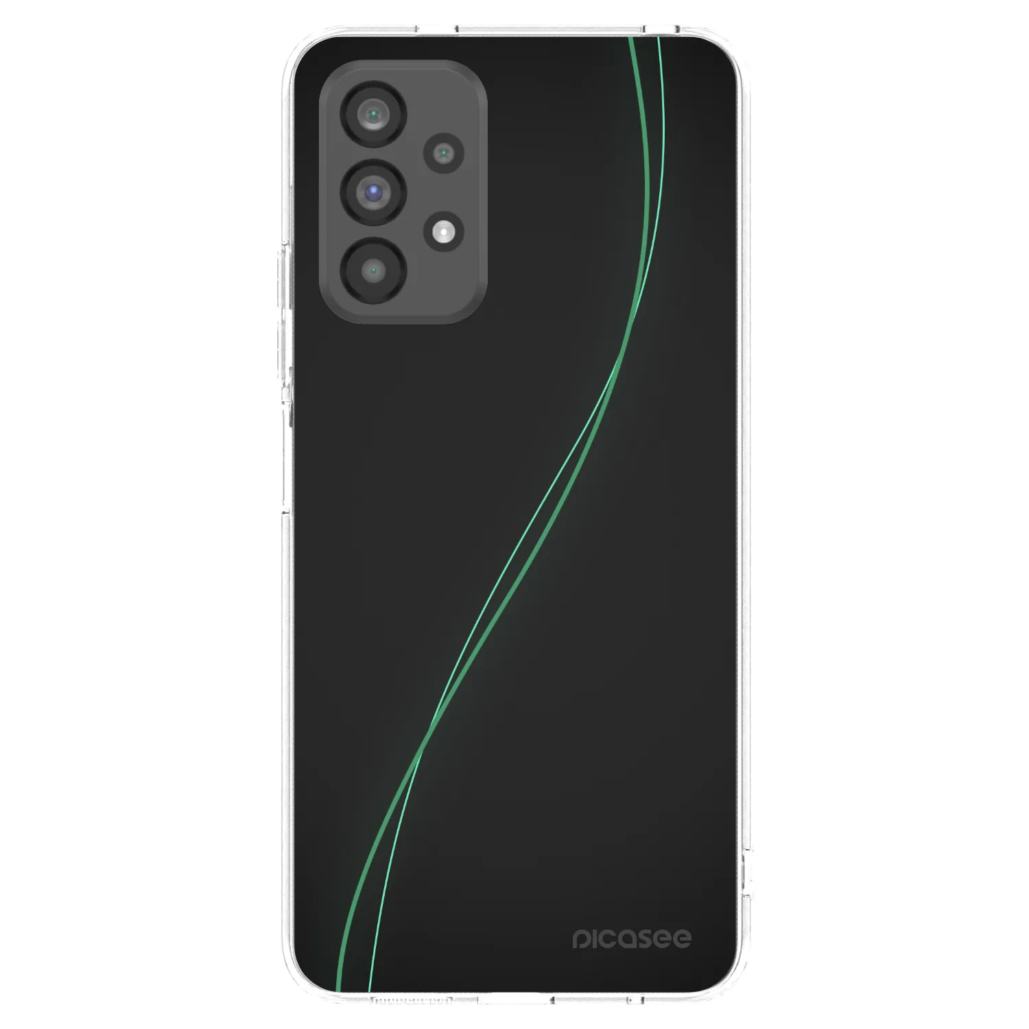 Picasee silikonska prozirna maskica za Samsung Galaxy A73 5G - Be Different