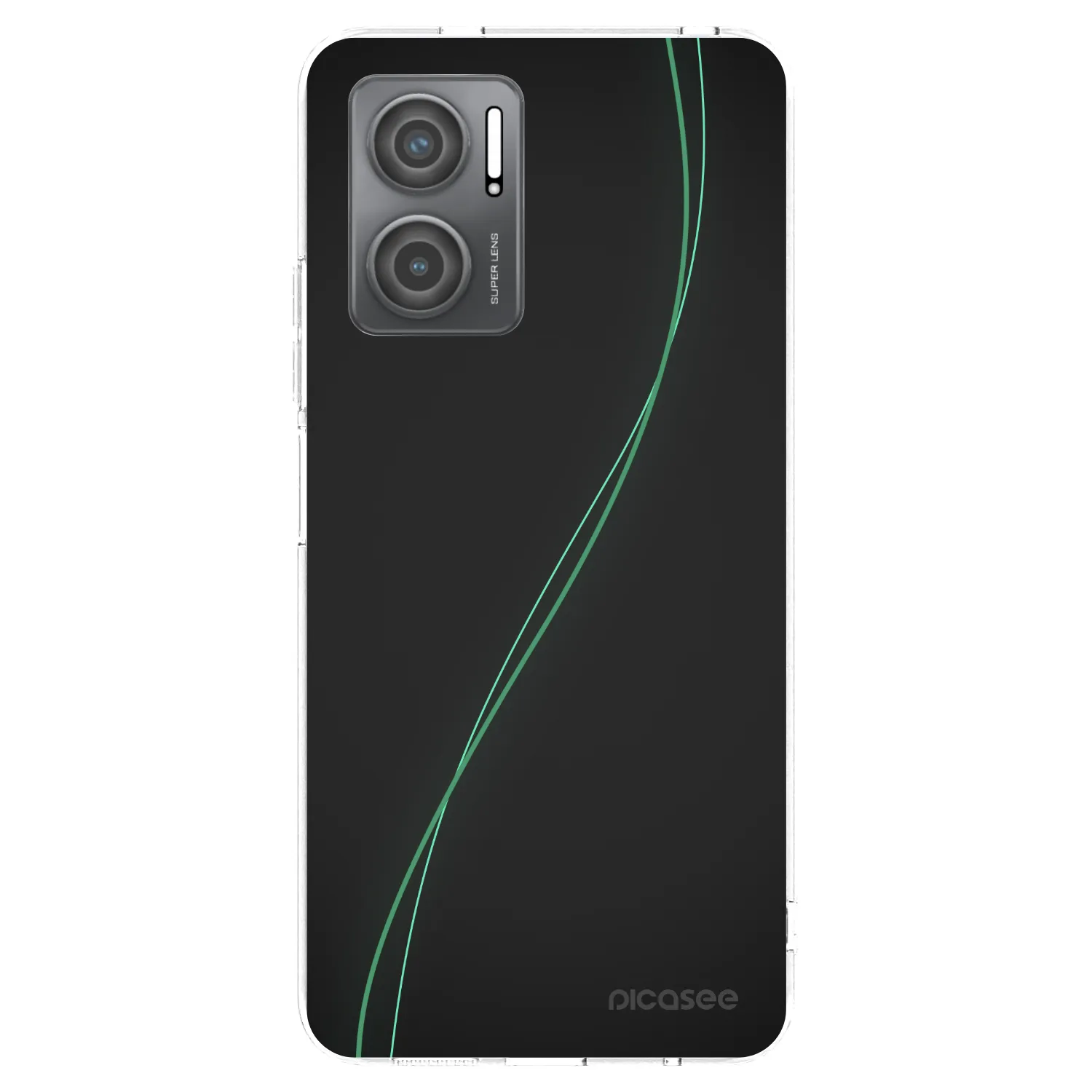 Picasee silikonska prozirna maskica za Xiaomi Redmi 10 5G - Be Different