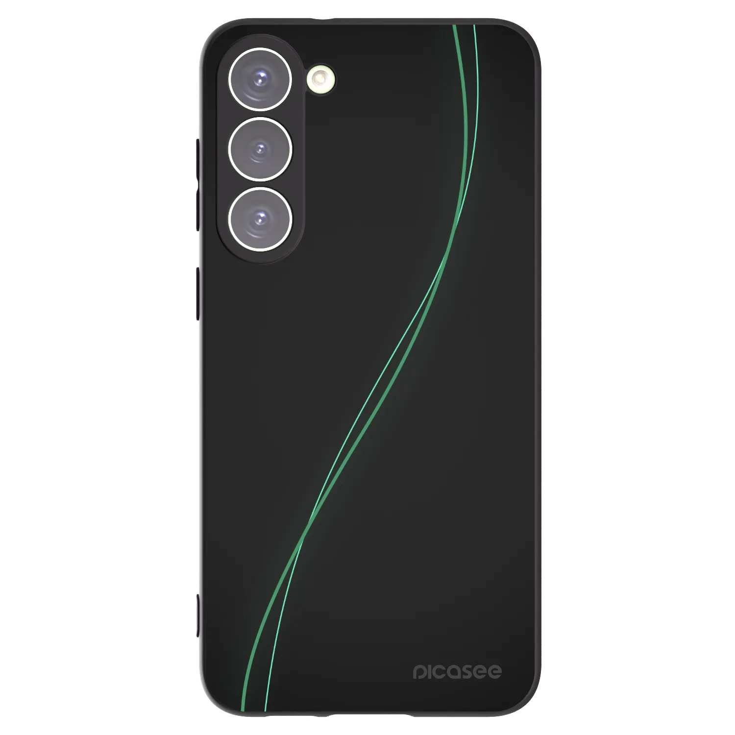 Picasee crna silikonska maskica za Samsung Galaxy S23+ 5G - Be Different