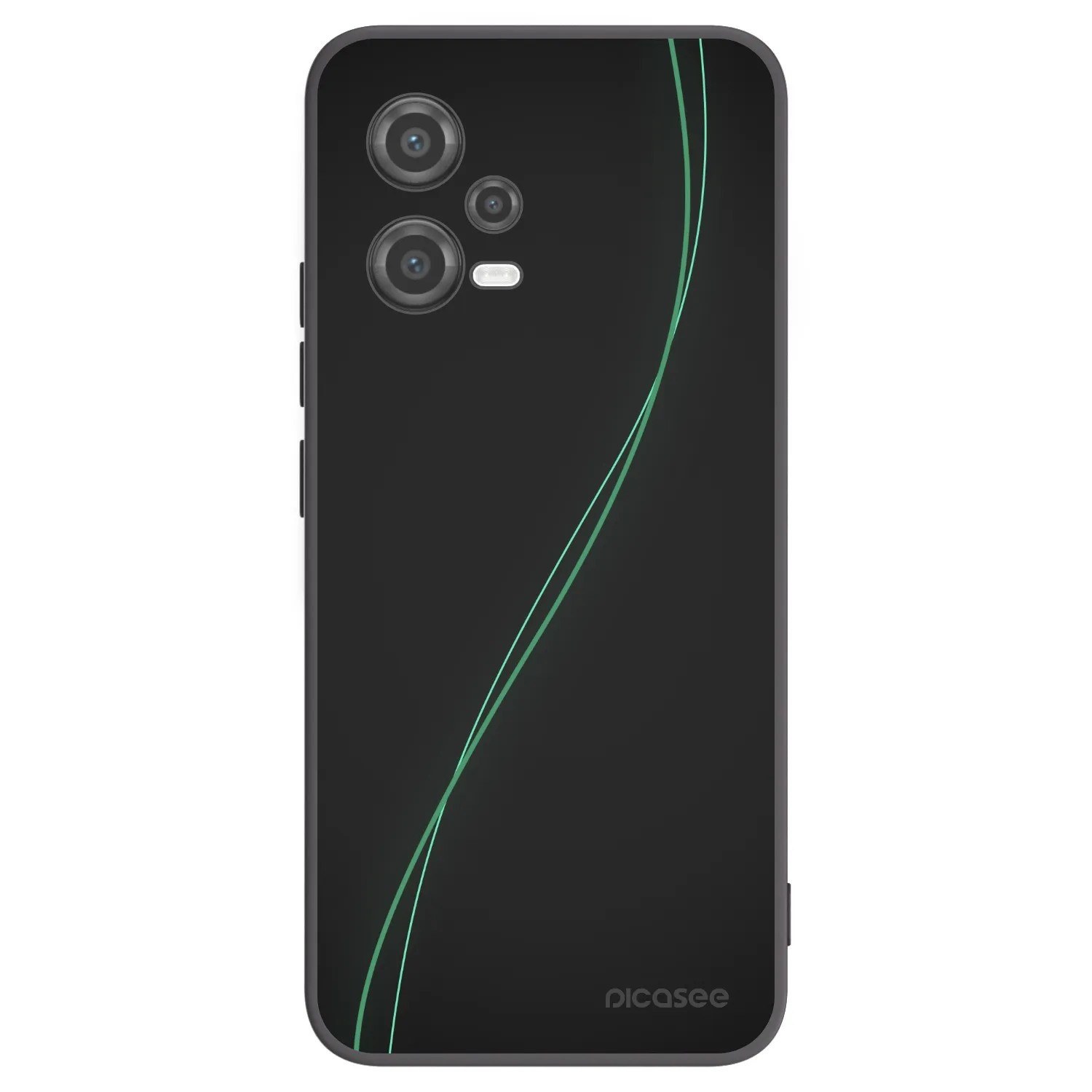 Picasee crna silikonska maskica za Xiaomi Poco X5 - Be Different