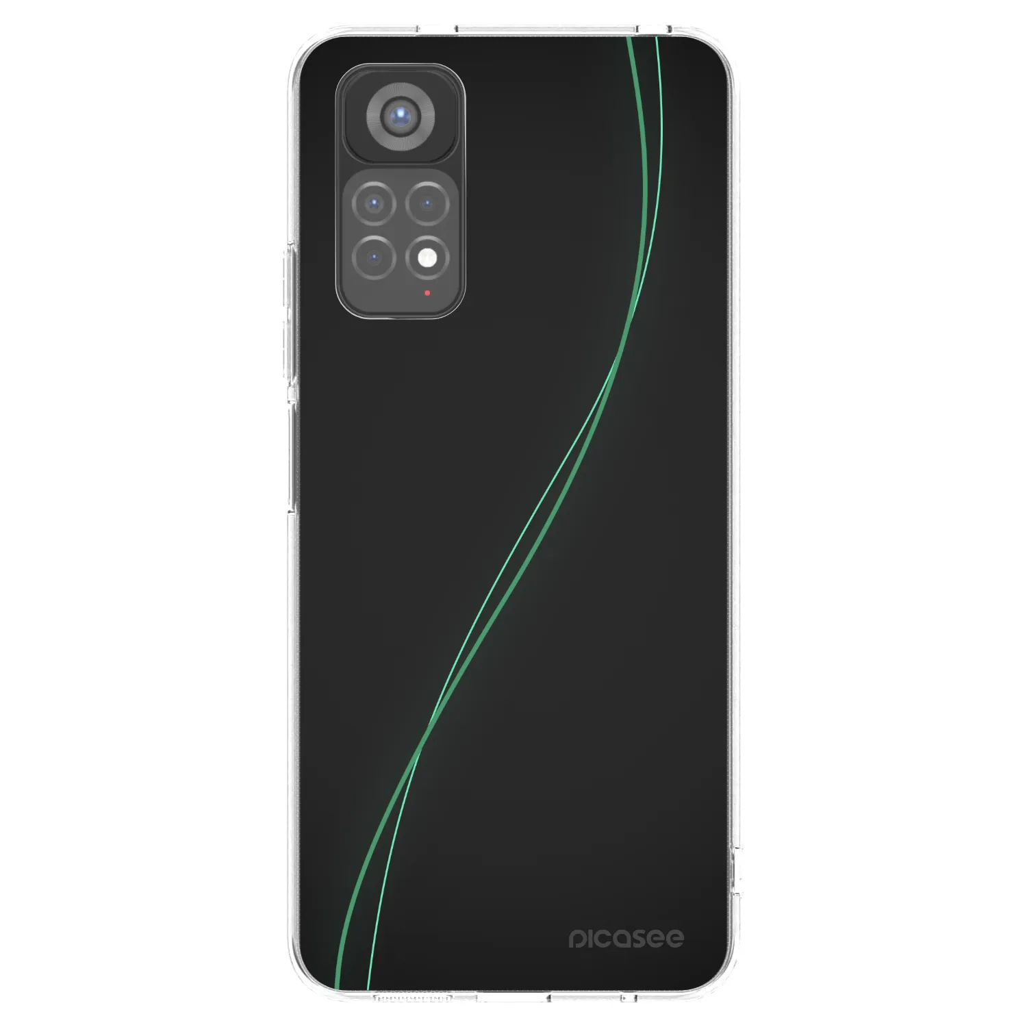 Picasee silikonska prozirna maskica za Xiaomi Redmi Note 11S 5G - Be Different