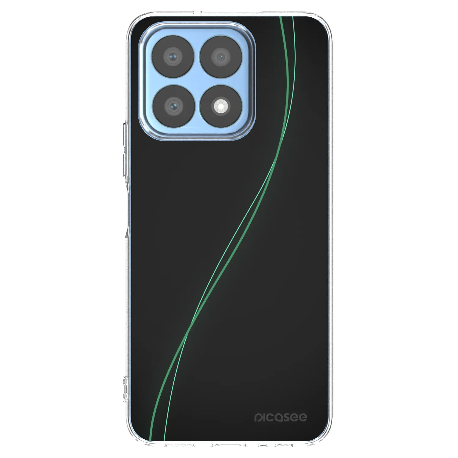 Picasee silikonska prozirna maskica za Honor X8a - Be Different
