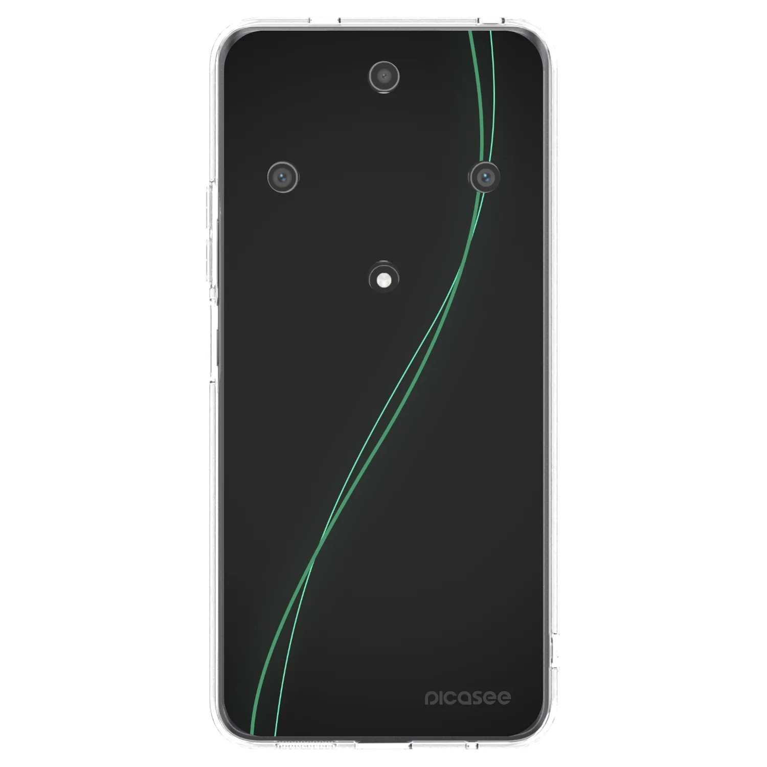 Picasee silikonska prozirna maskica za Honor Magic5 Lite 5G - Be Different