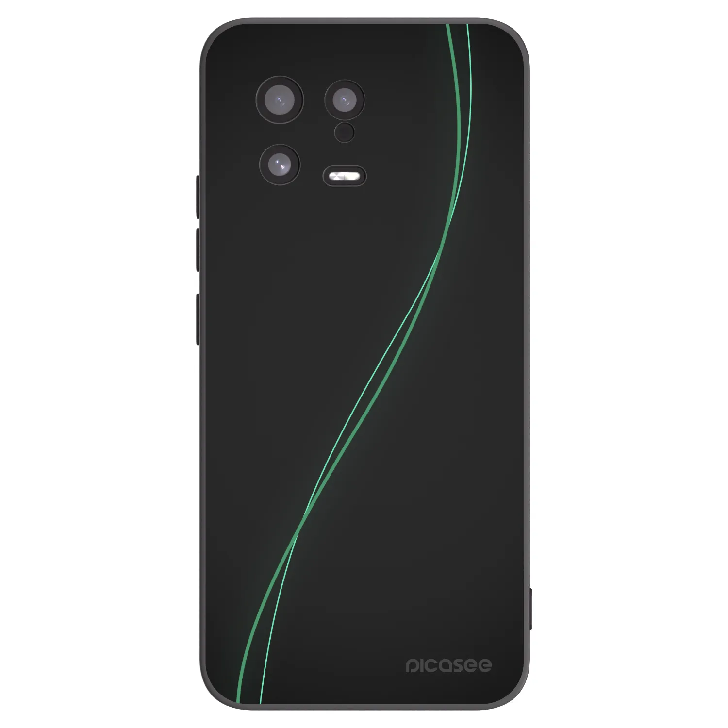 Picasee crna silikonska maskica za Xiaomi 13 - Be Different