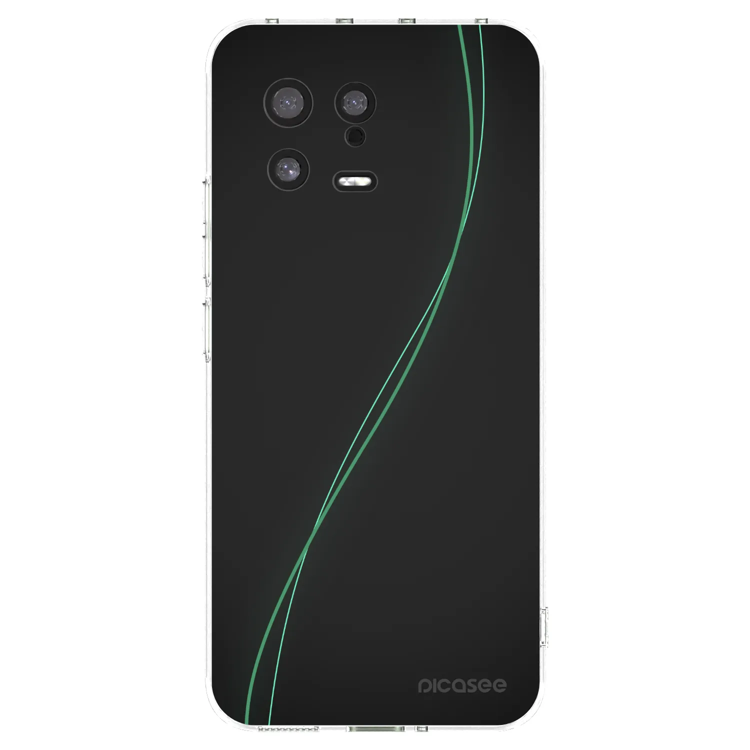 Picasee silikonska prozirna maskica za Xiaomi 13 - Be Different