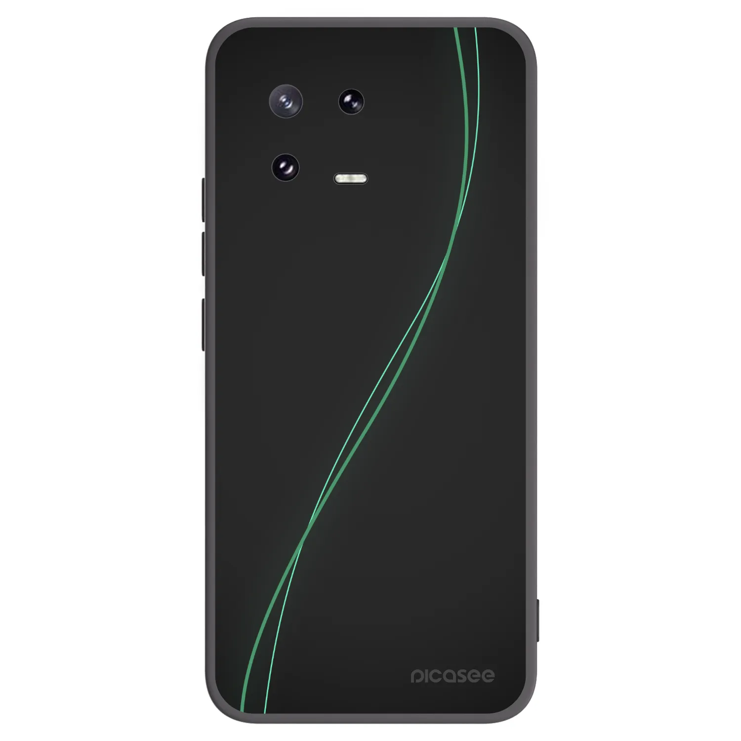 Picasee crna silikonska maskica za Xiaomi 13 Pro - Be Different