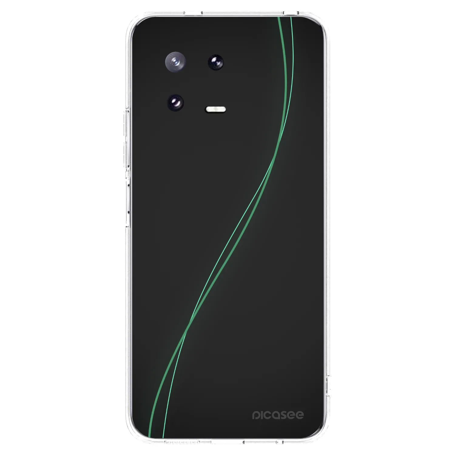 Picasee silikonska prozirna maskica za Xiaomi 13 Pro - Be Different