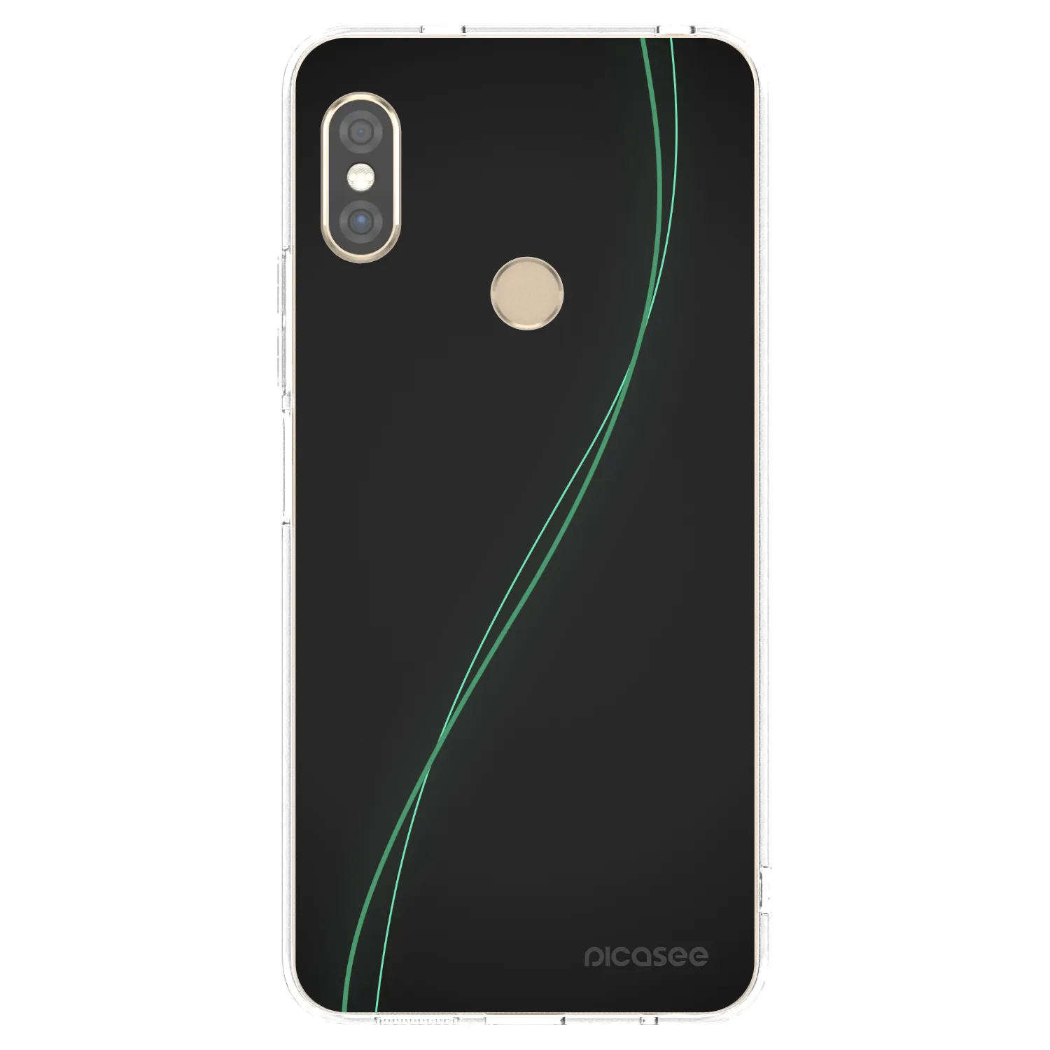 Picasee silikonska prozirna maskica za Xiaomi Redmi Note 5 Global - Be Different