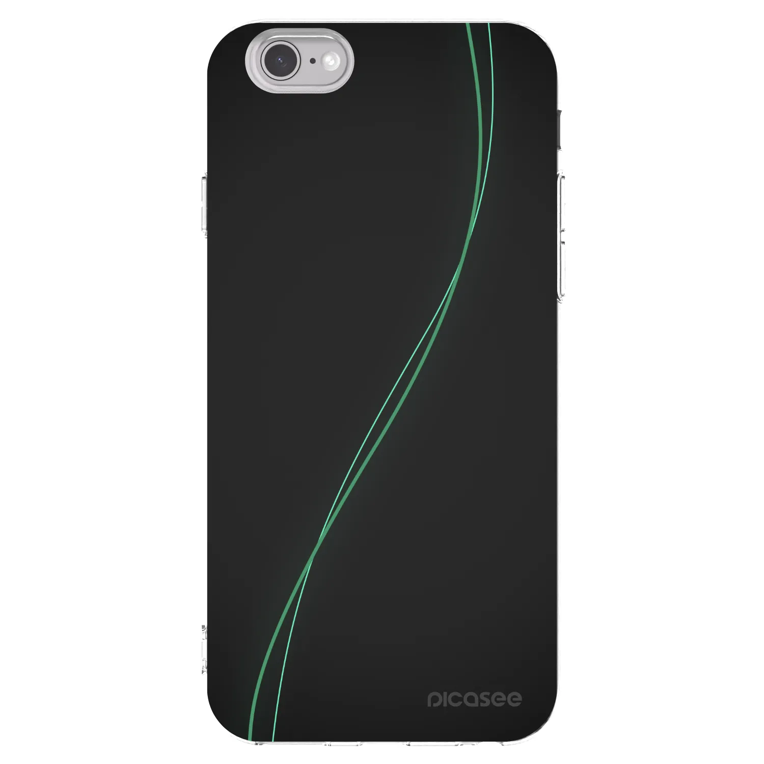 Picasee silikonska prozirna maskica za Apple iPhone 6/6S - Be Different