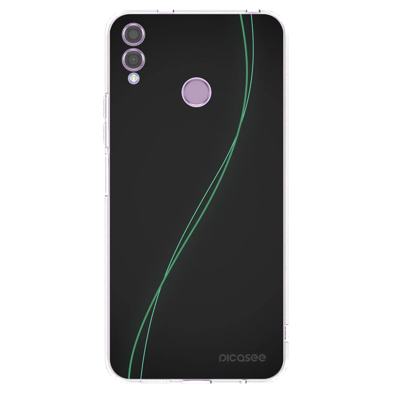 Picasee silikonska prozirna maskica za Honor 8X - Be Different