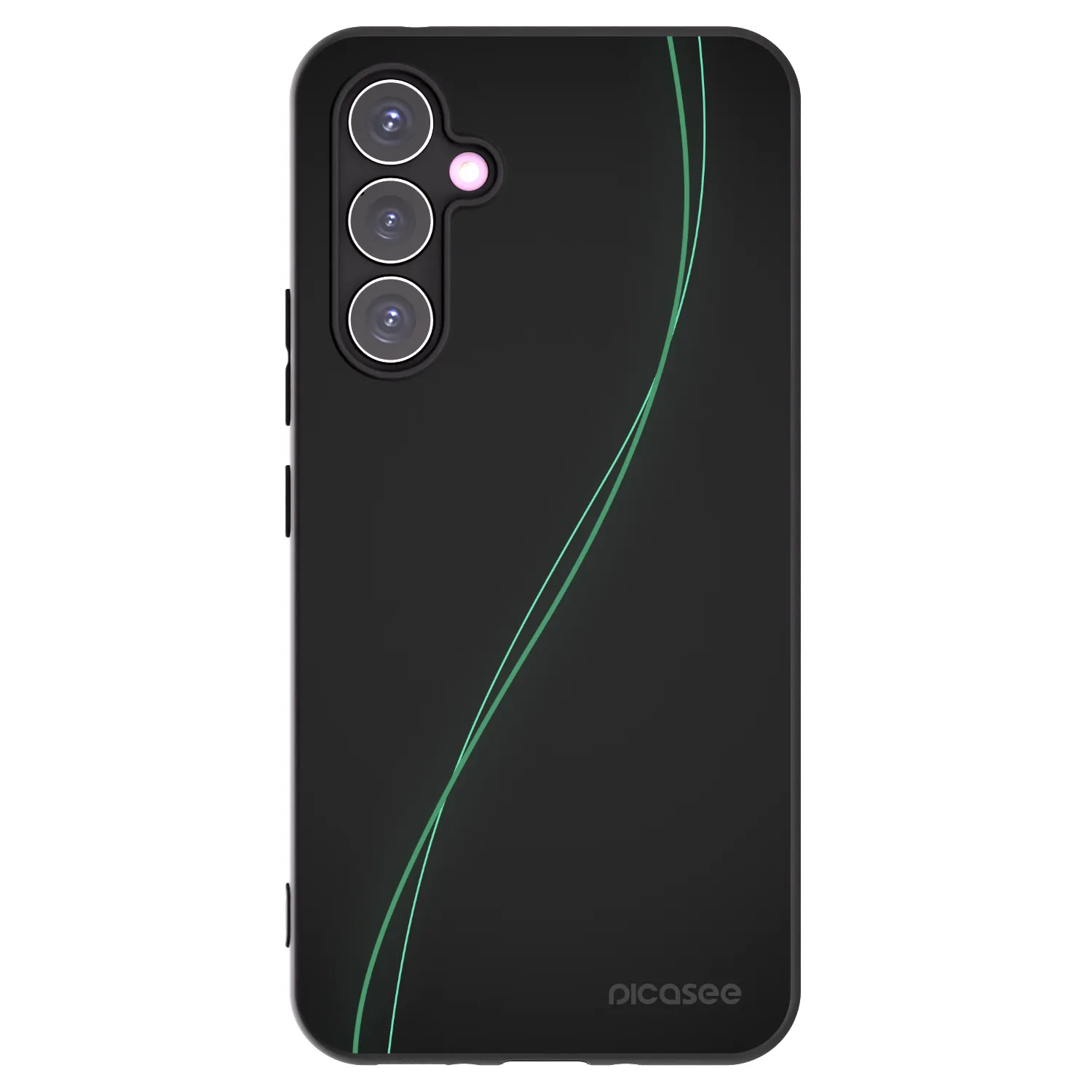 Picasee crna silikonska maskica za Samsung Galaxy A54 5G A546B - Be Different