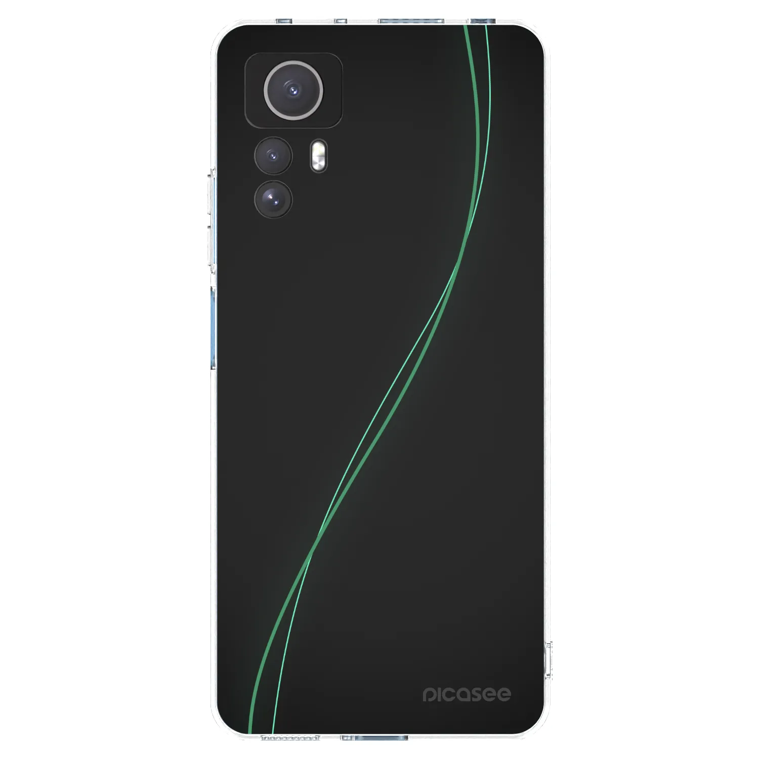 Picasee silikonska prozirna maskica za Xiaomi Redmi Note 12S - Be Different