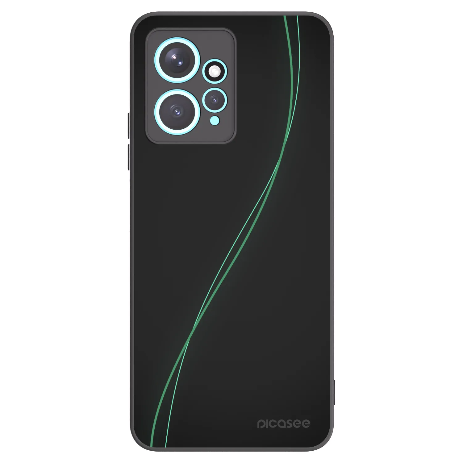 Picasee crna silikonska maskica za Xiaomi Redmi Note 12 4G - Be Different