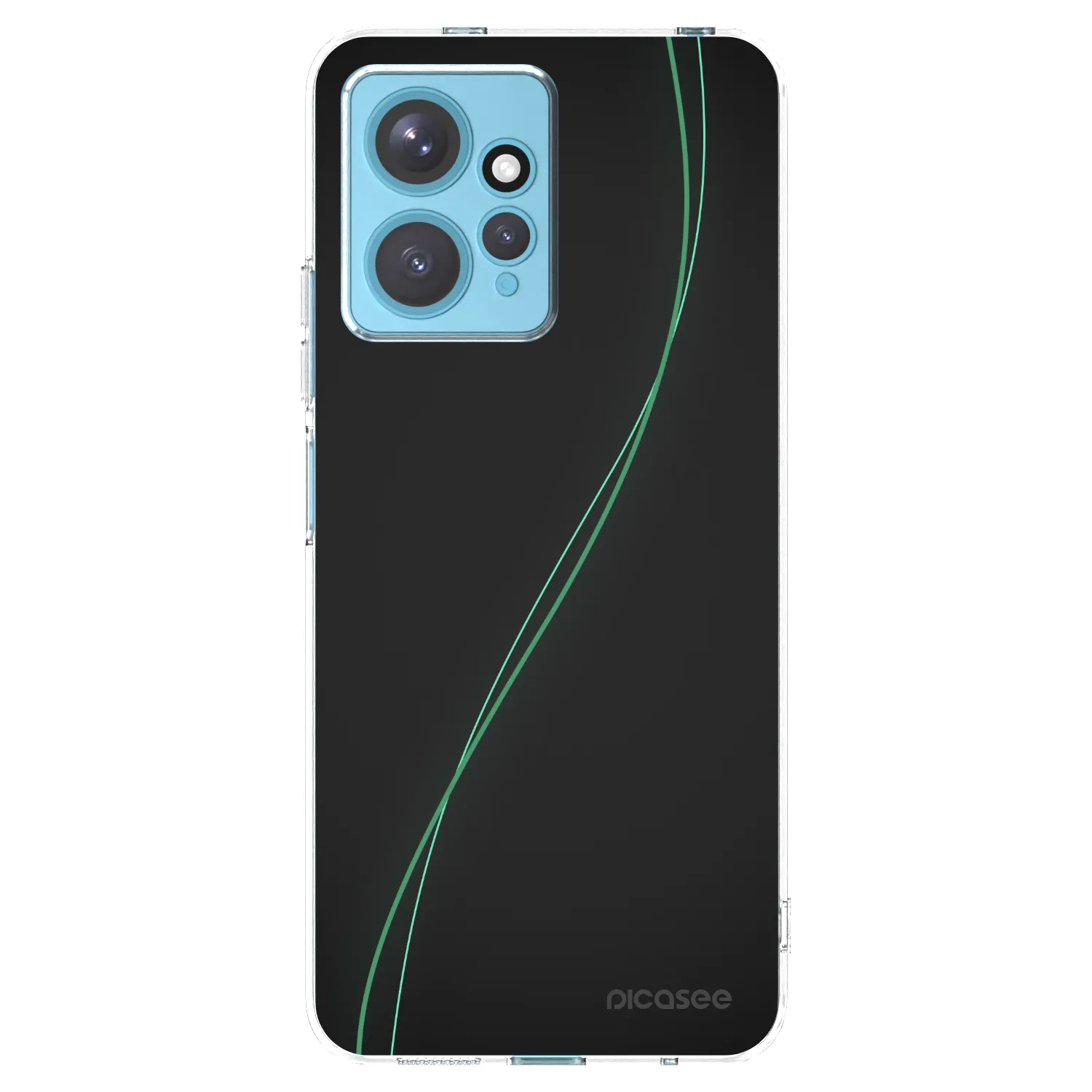 Picasee silikonska prozirna maskica za Xiaomi Redmi Note 12 4G - Be Different