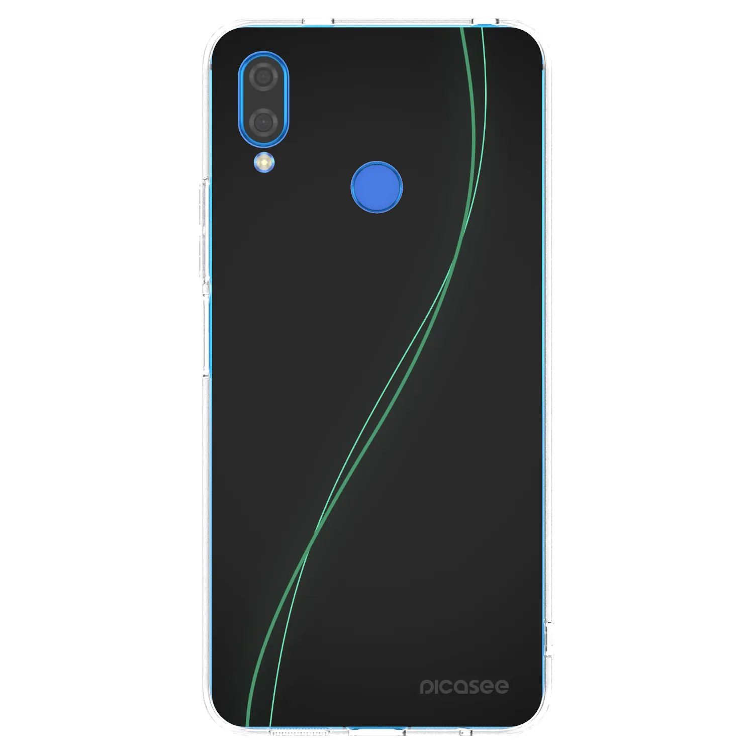 Picasee silikonska prozirna maskica za Huawei Nova 3i - Be Different