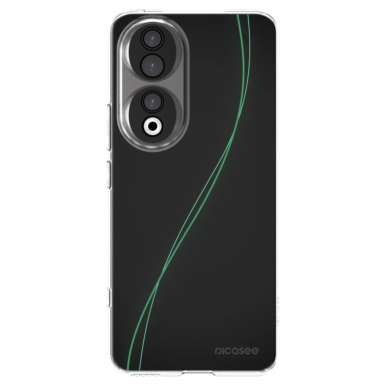 Picasee silikonska prozirna maskica za Honor 90 5G - Be Different