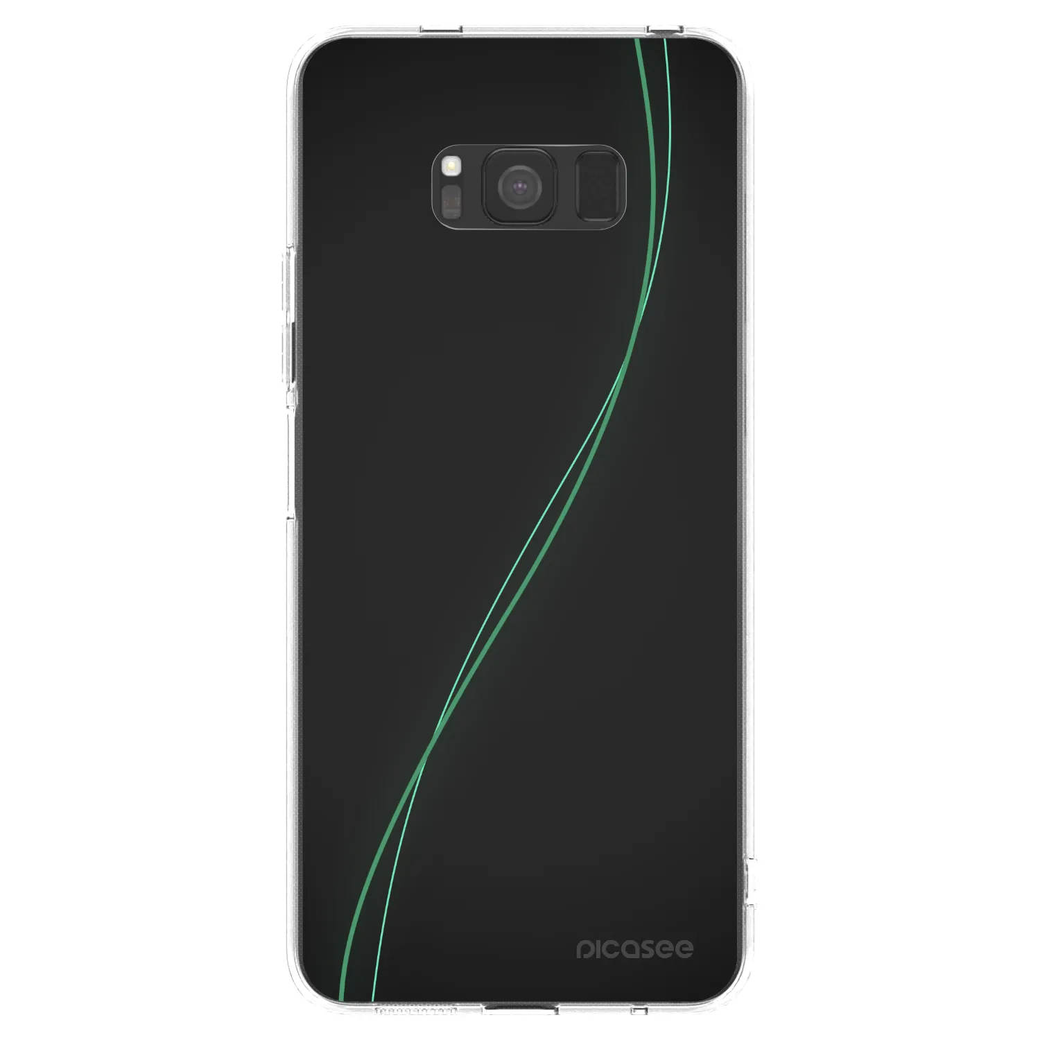 Picasee silikonska prozirna maskica za Samsung Galaxy S8 G950F - Be Different