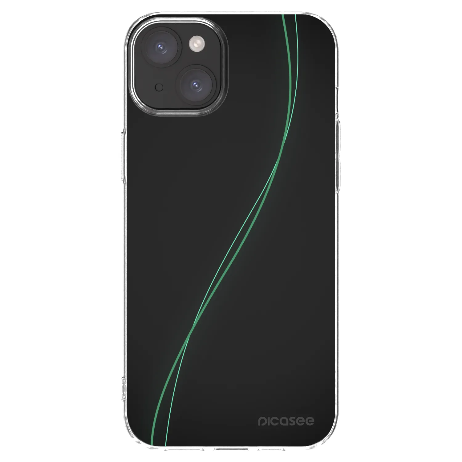 Picasee silikonska prozirna maskica za Apple iPhone 15 Plus - Be Different