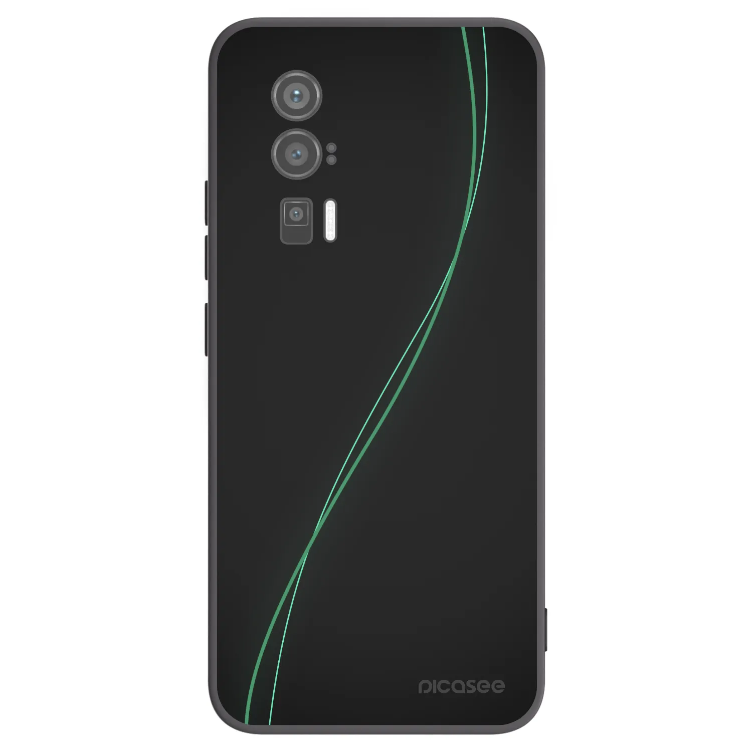 Picasee crna silikonska maskica za Xiaomi Poco F5 Pro 5G - Be Different