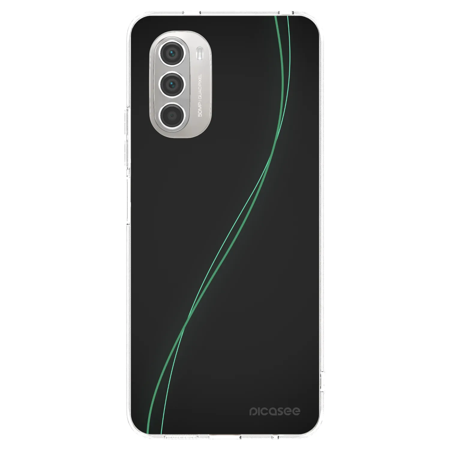 Picasee silikonska prozirna maskica za Motorola Moto G51 - Be Different