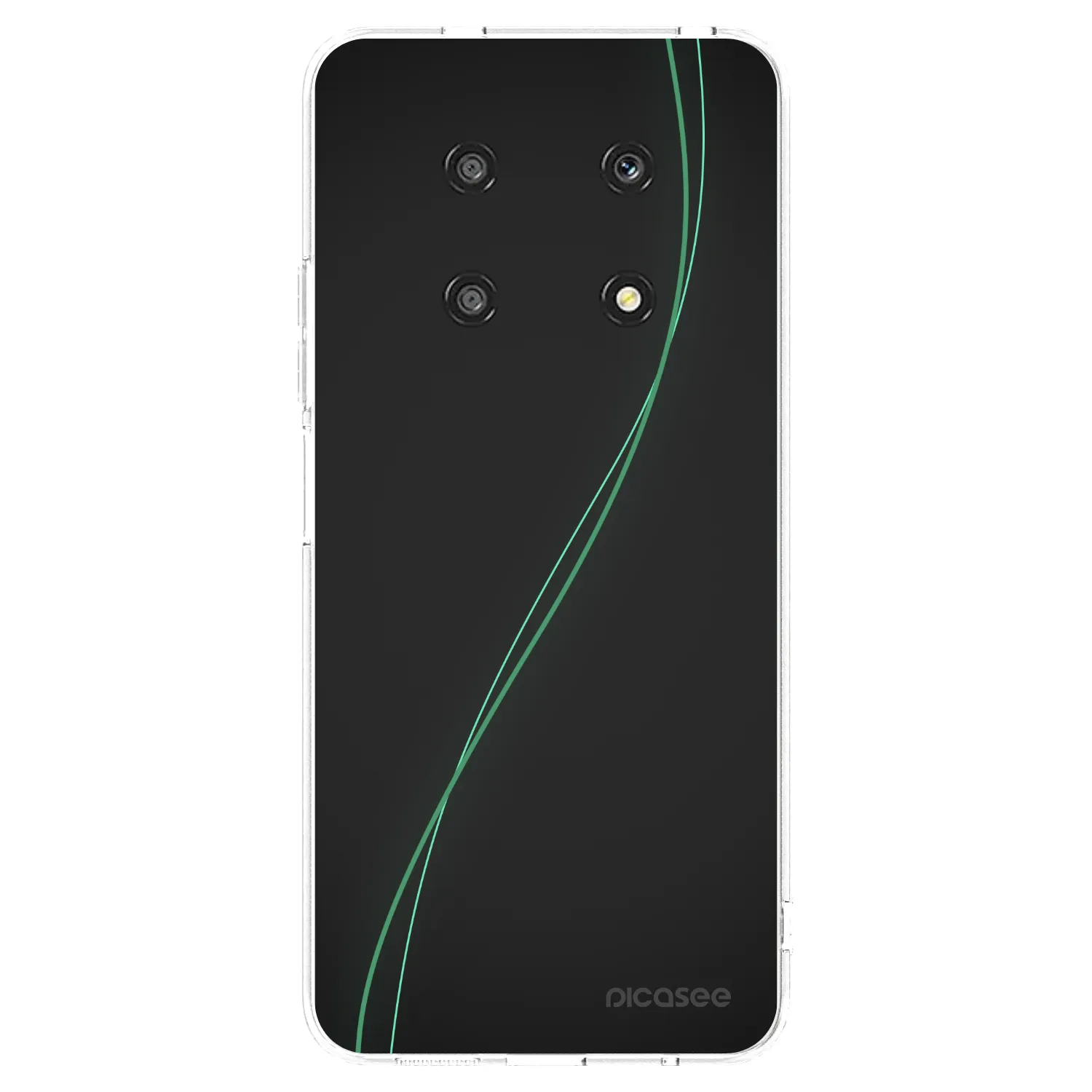 Picasee silikonska prozirna maskica za Honor Magic4 Lite 5G - Be Different