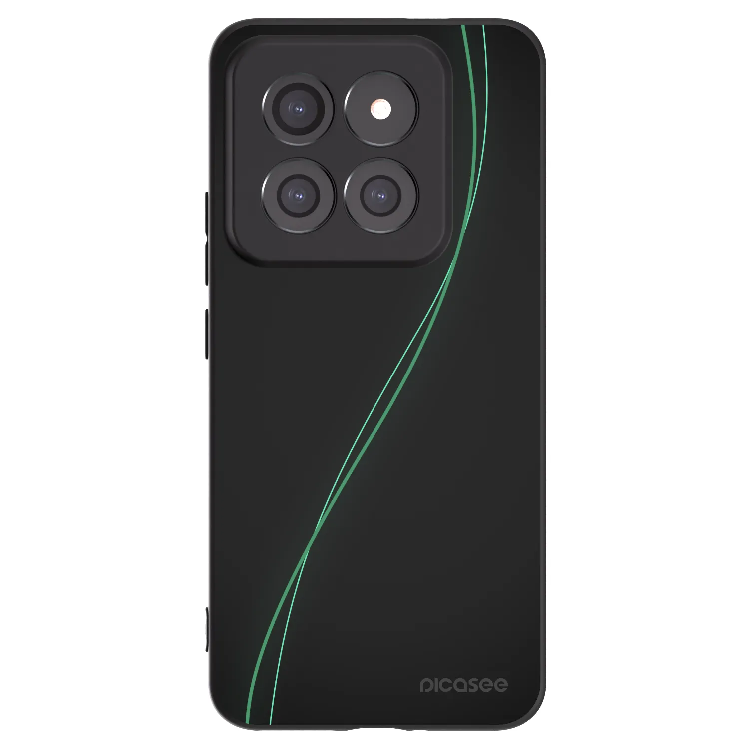 Picasee crna silikonska maskica za Xiaomi 14 Pro - Be Different