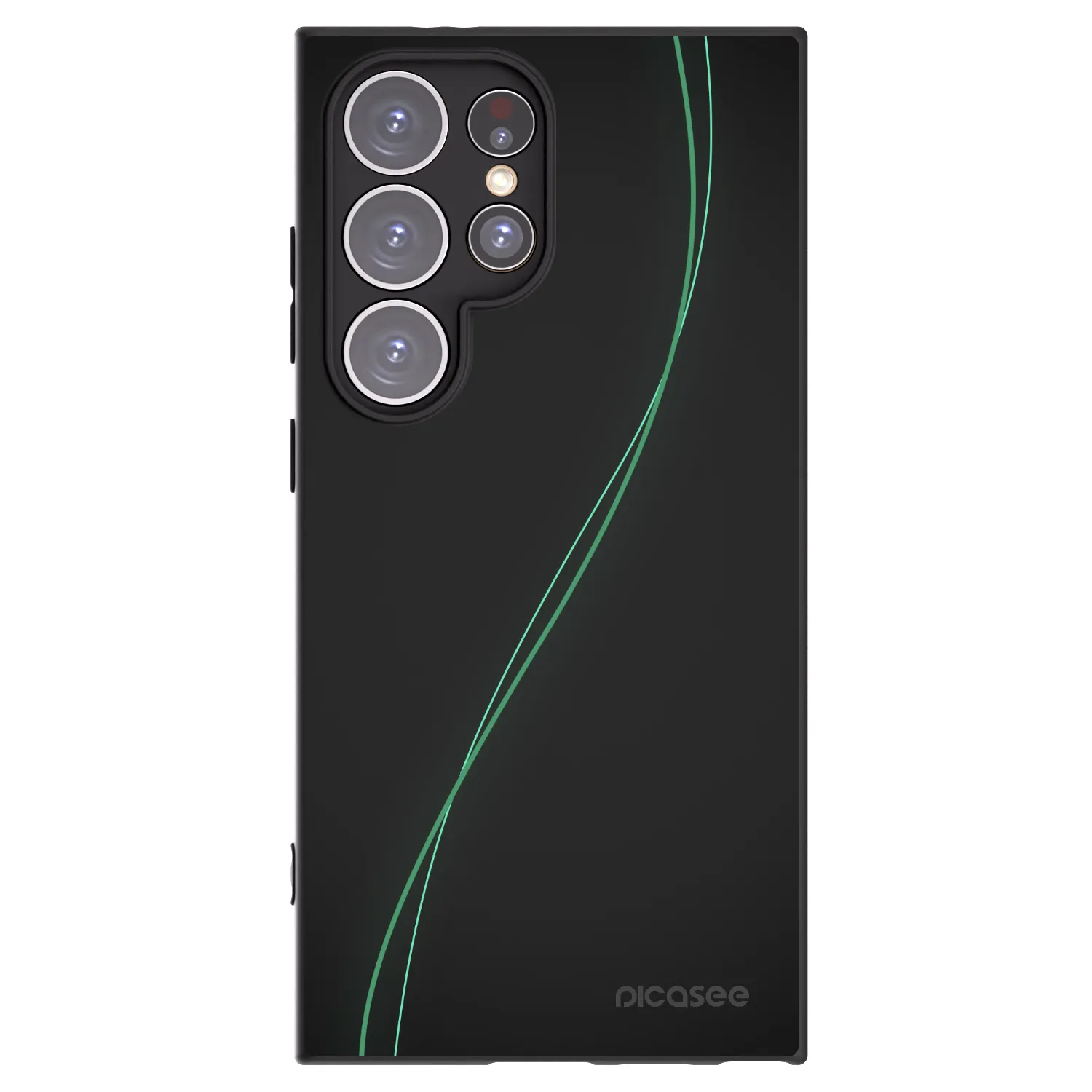 Picasee crna silikonska maskica za Samsung Galaxy S24 Ultra S928B 5G - Be Different