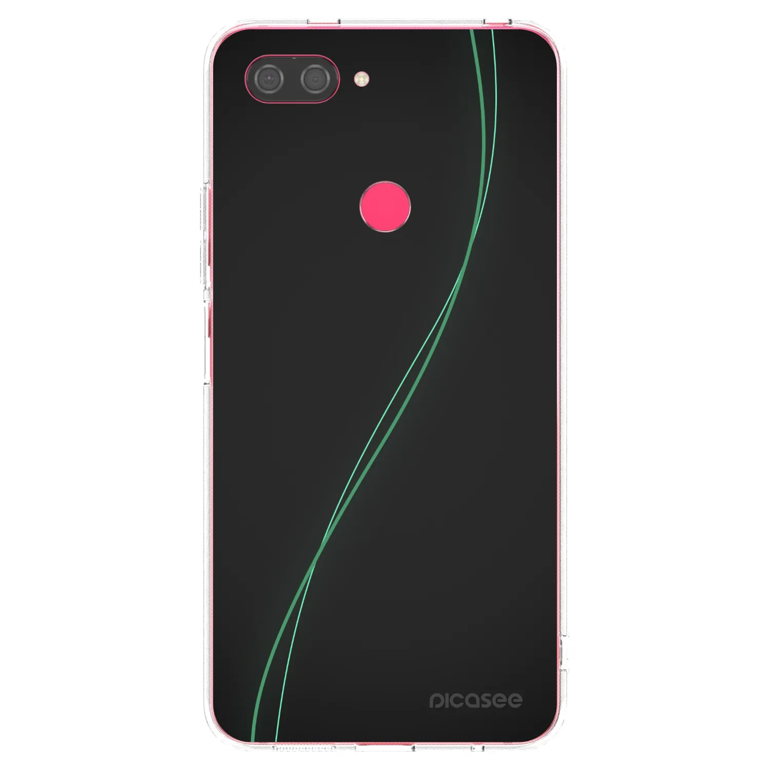 Picasee silikonska prozirna maskica za Xiaomi Mi 8 Lite - Be Different