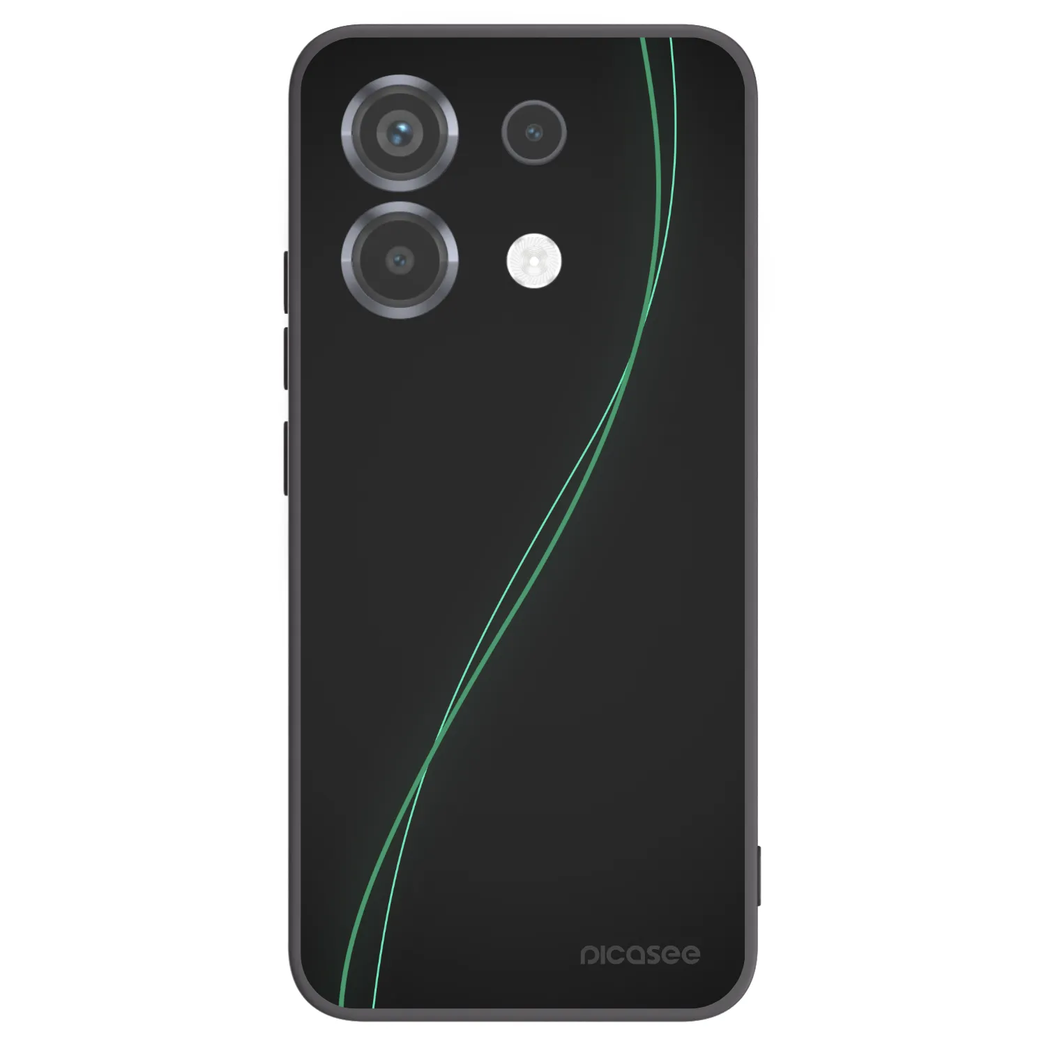 Picasee crna silikonska maskica za Xiaomi Poco X6 - Be Different