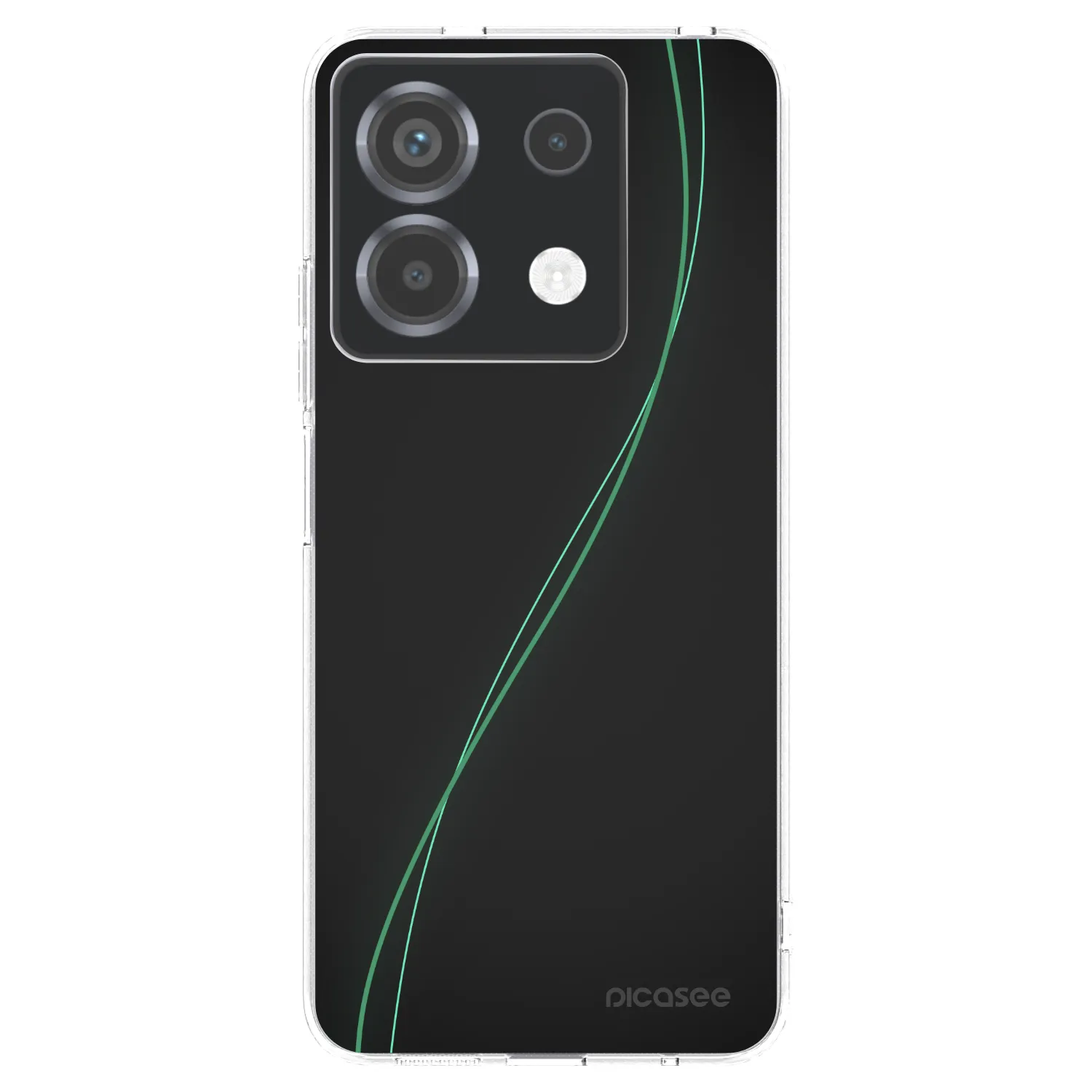 Picasee silikonska prozirna maskica za Xiaomi Poco X6 - Be Different