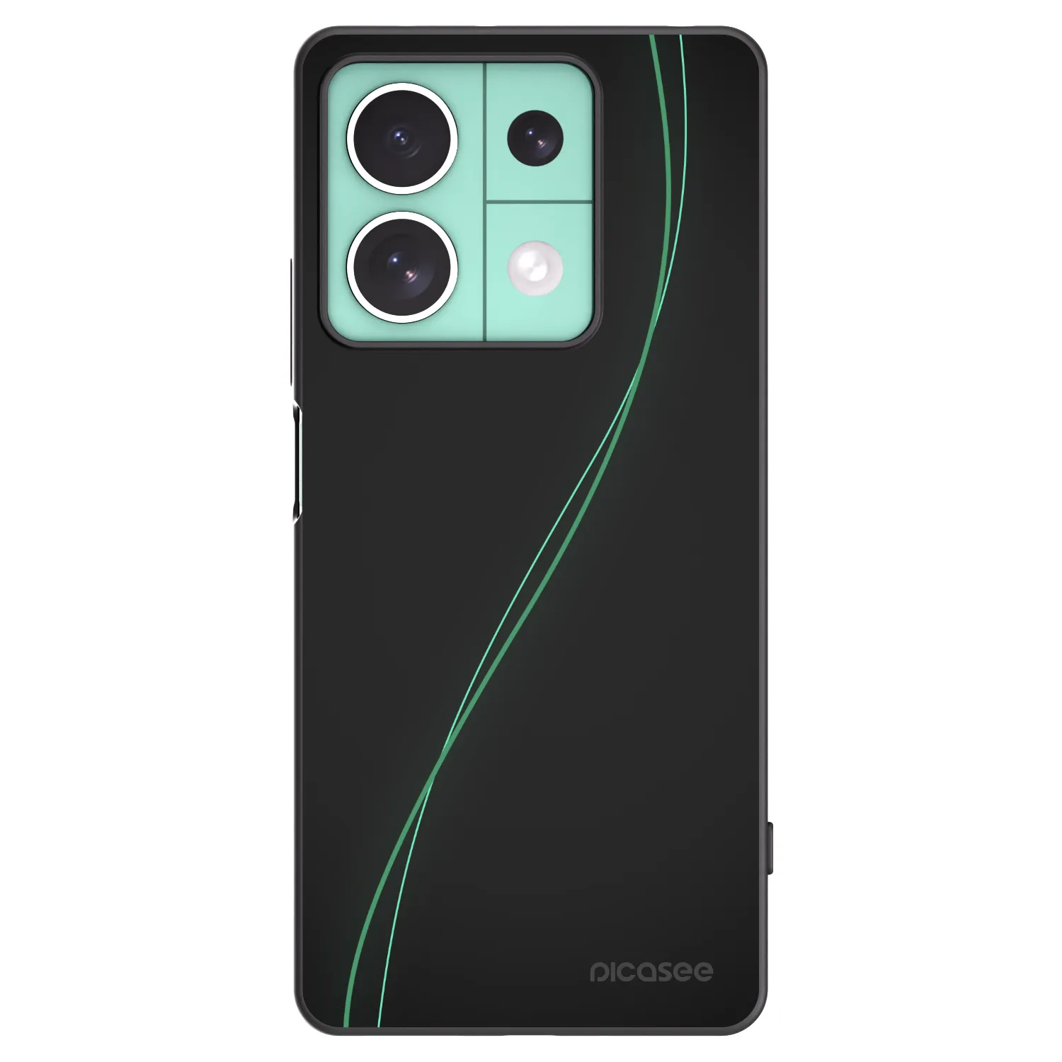 Picasee crna silikonska maskica za Xiaomi Redmi Note 13 5G - Be Different