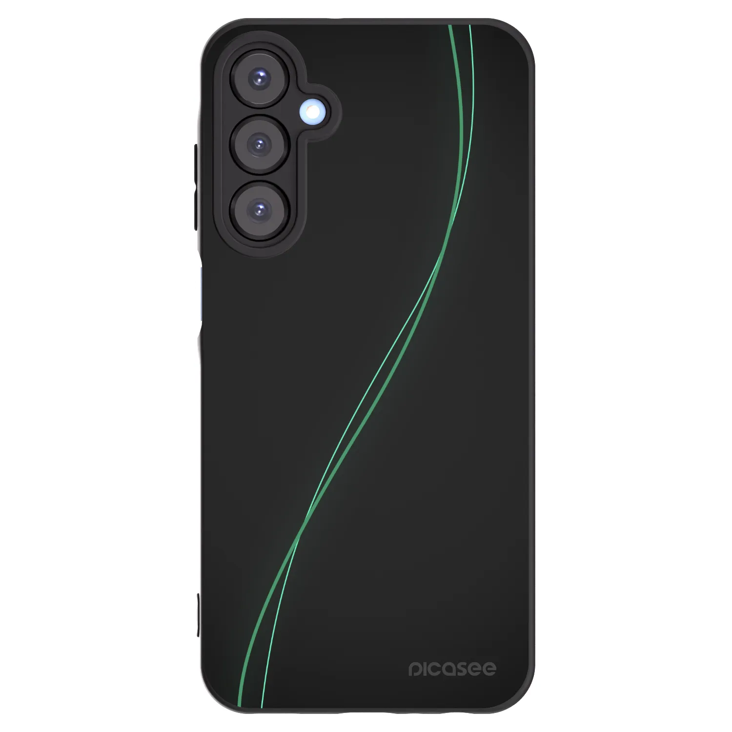 Picasee crna silikonska maskica za Samsung Galaxy A25 A256B 5G - Be Different