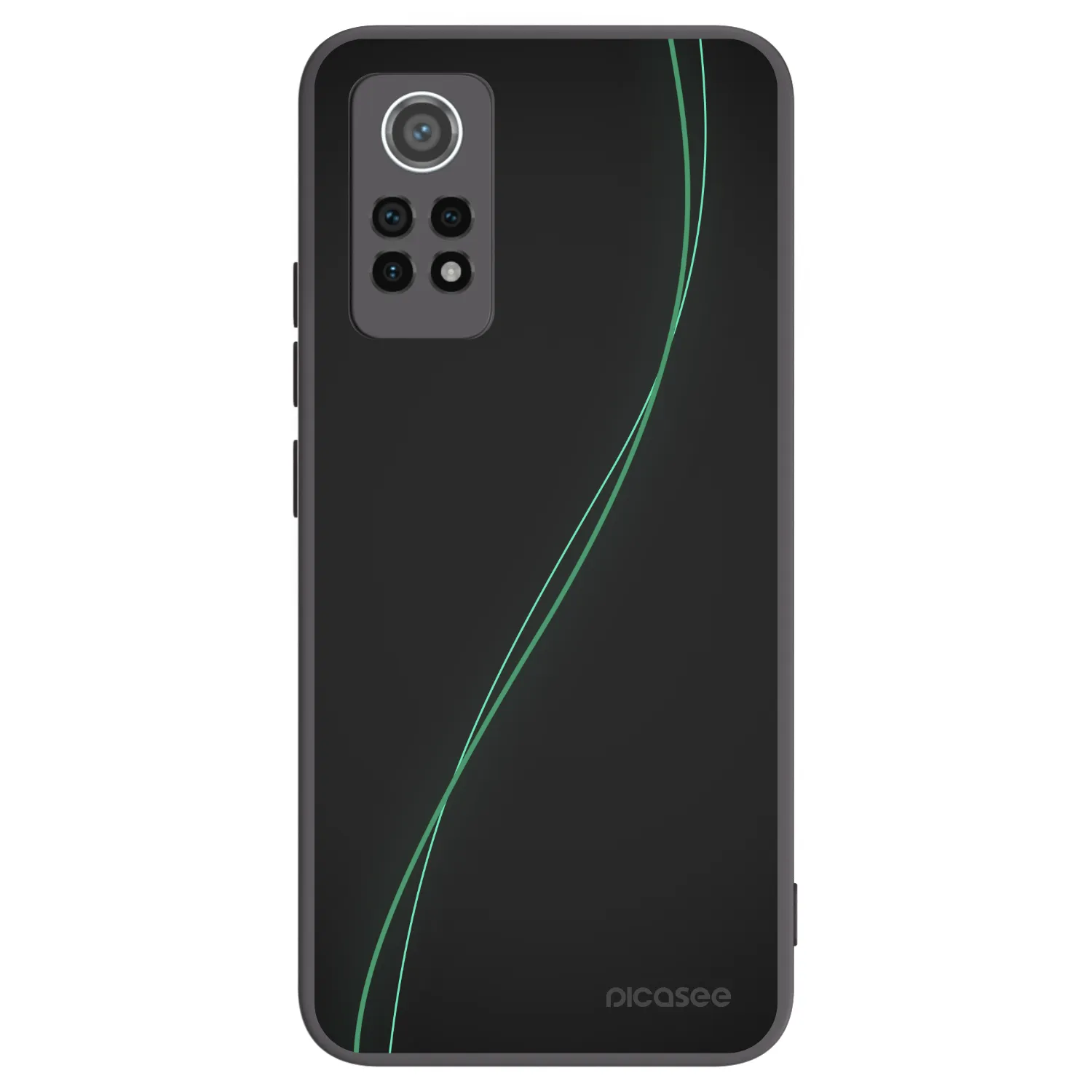 Picasee crna silikonska maskica za Xiaomi Redmi Note 12 Pro 4G - Be Different