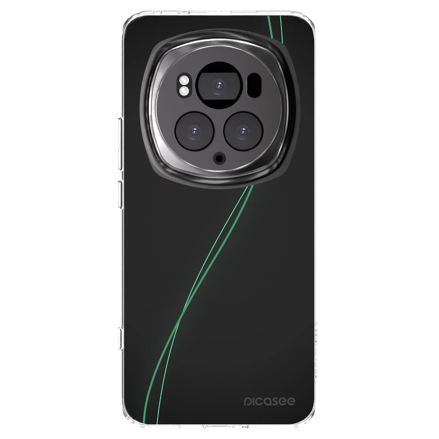 Picasee silikonska prozirna maskica za Honor Magic6 Pro - Be Different