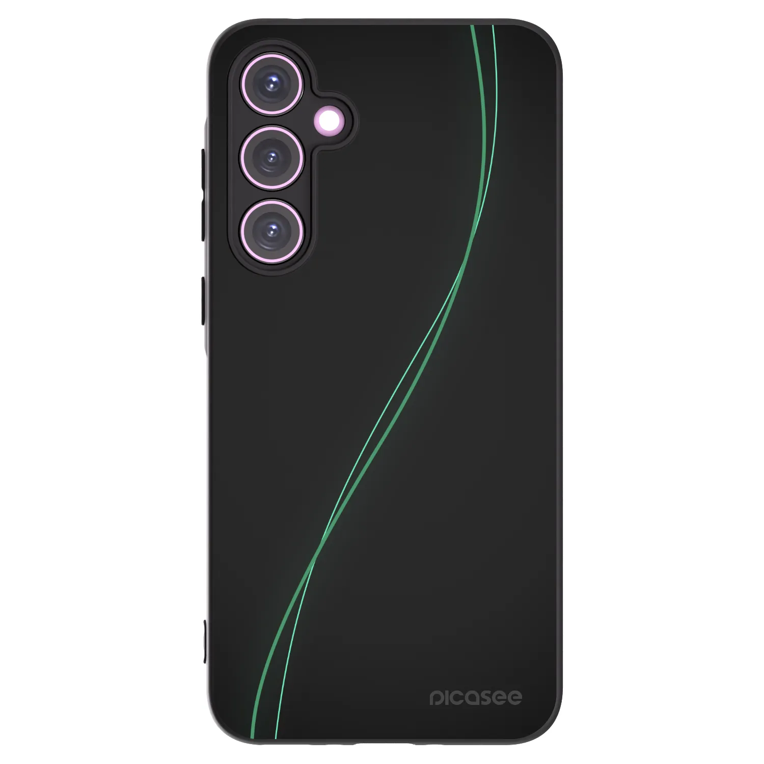 Picasee crna silikonska maskica za Samsung Galaxy A35 5G A356B - Be Different