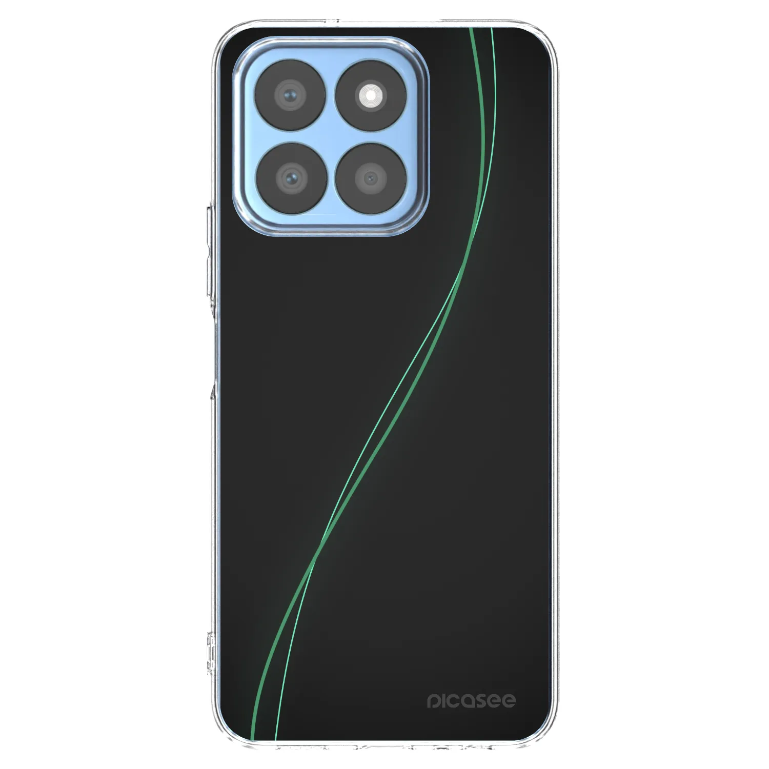 Picasee silikonska prozirna maskica za Honor X8b - Be Different