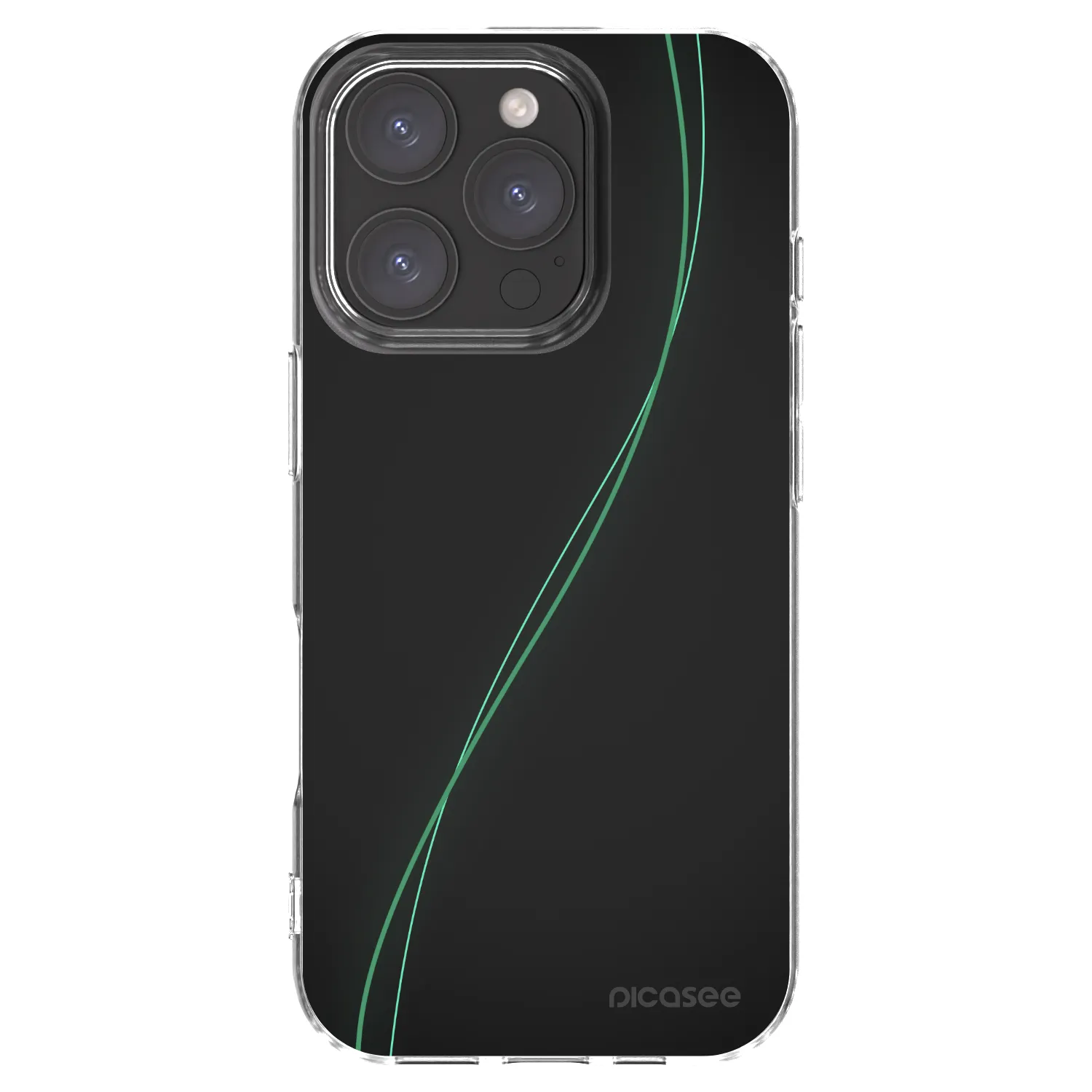 Picasee silikonska prozirna maskica za Apple iPhone 16 Pro - Be Different