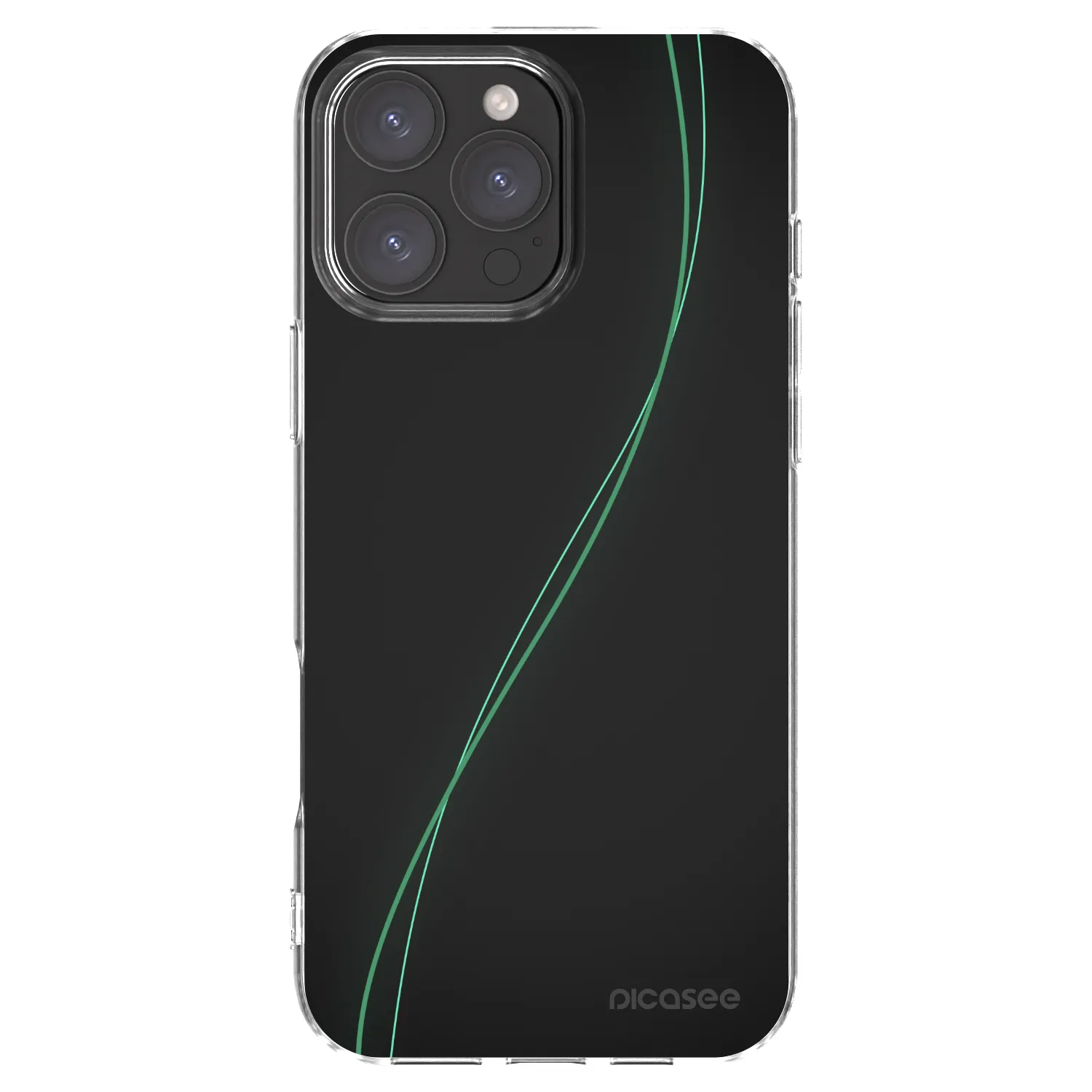 Picasee silikonska prozirna maskica za Apple iPhone 16 Pro Max - Be Different