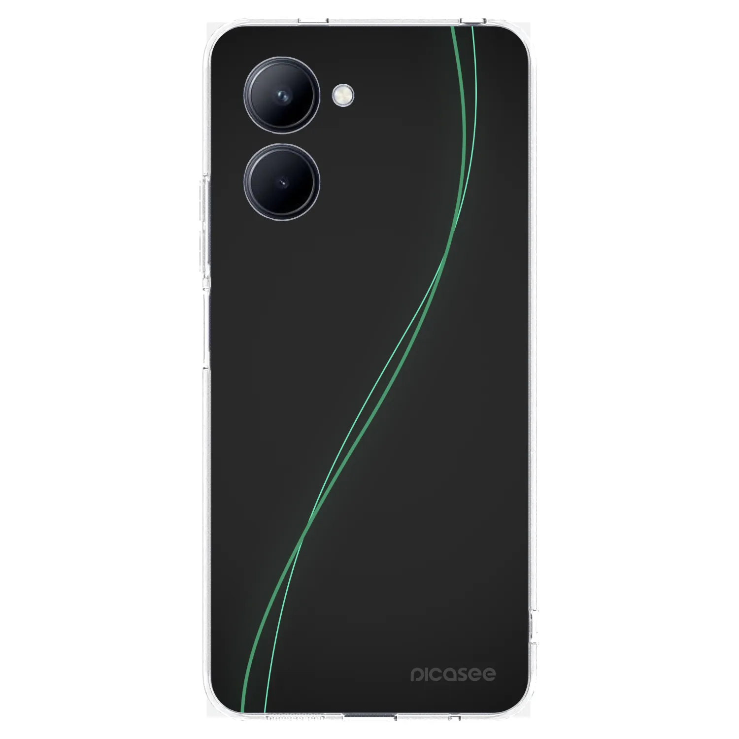 Picasee silikonska prozirna maskica za Realme C33 (2023) - Be Different