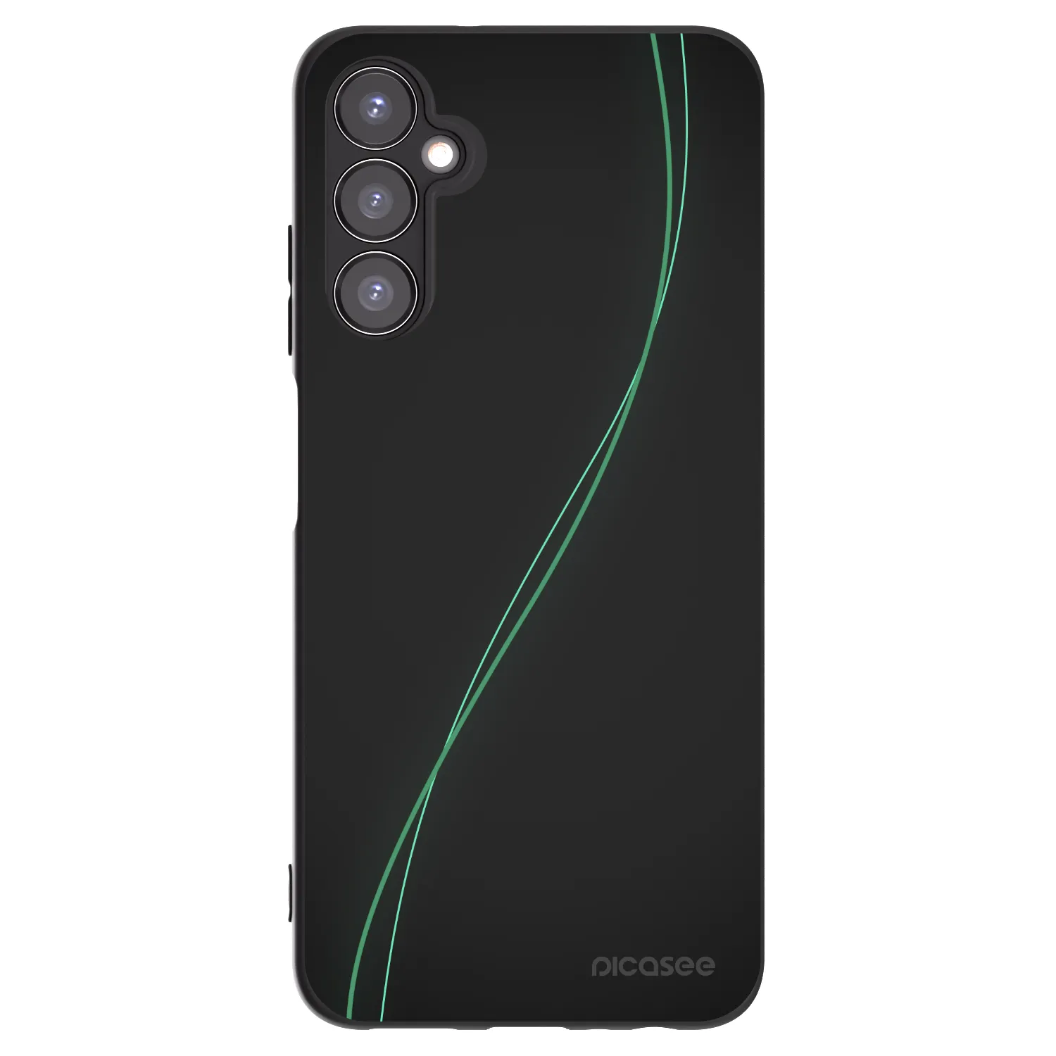 Picasee crna silikonska maskica za Samsung Galaxy A05s A057G - Be Different