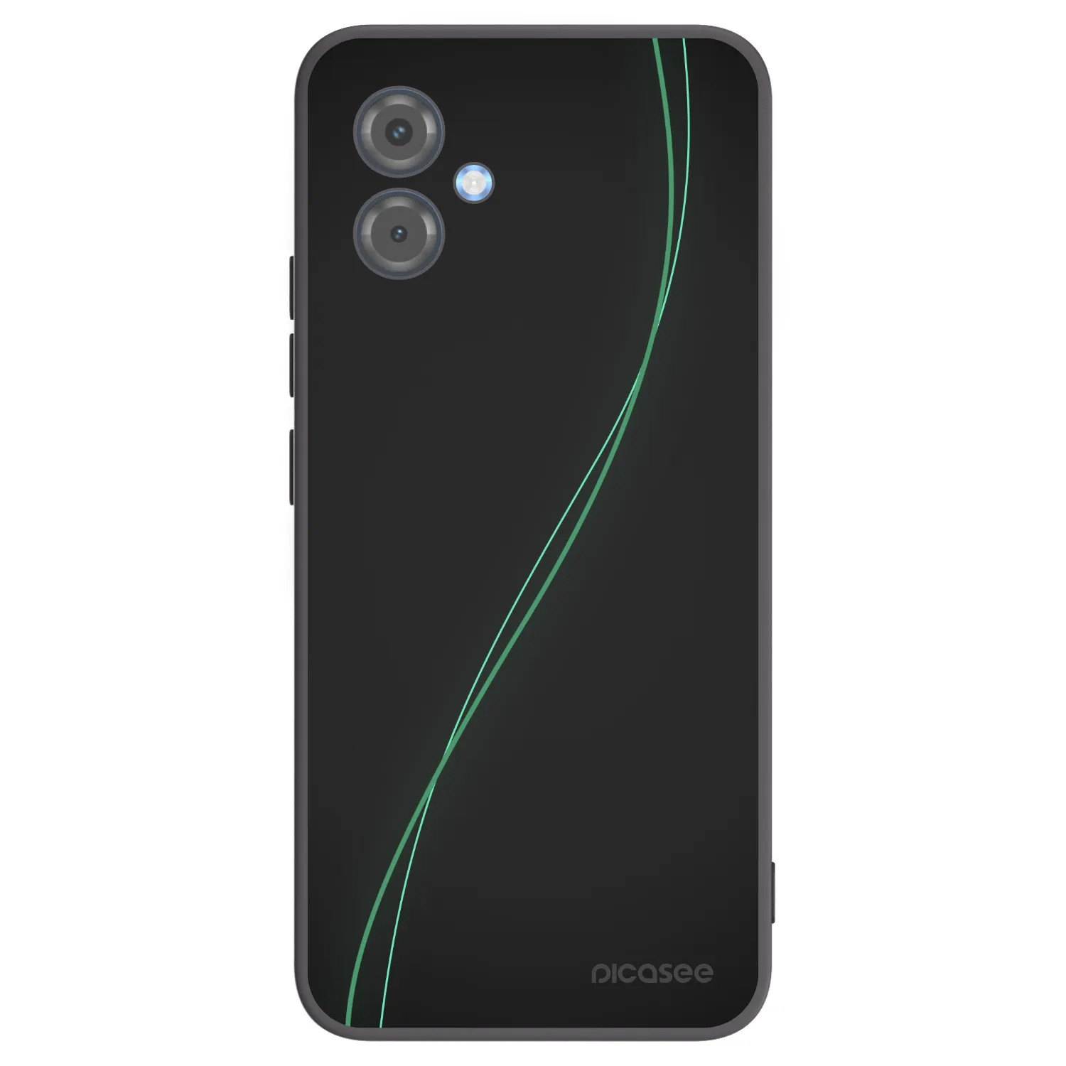 Picasee crna silikonska maskica za Motorola Moto G14 - Be Different