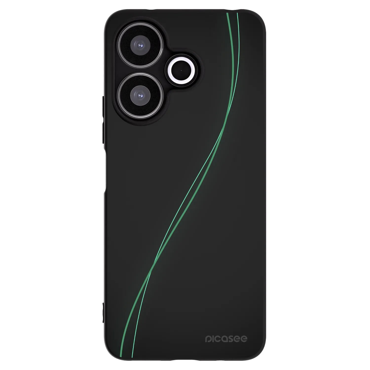 Picasee crna silikonska maskica za Xiaomi Redmi 13 4G - Be Different