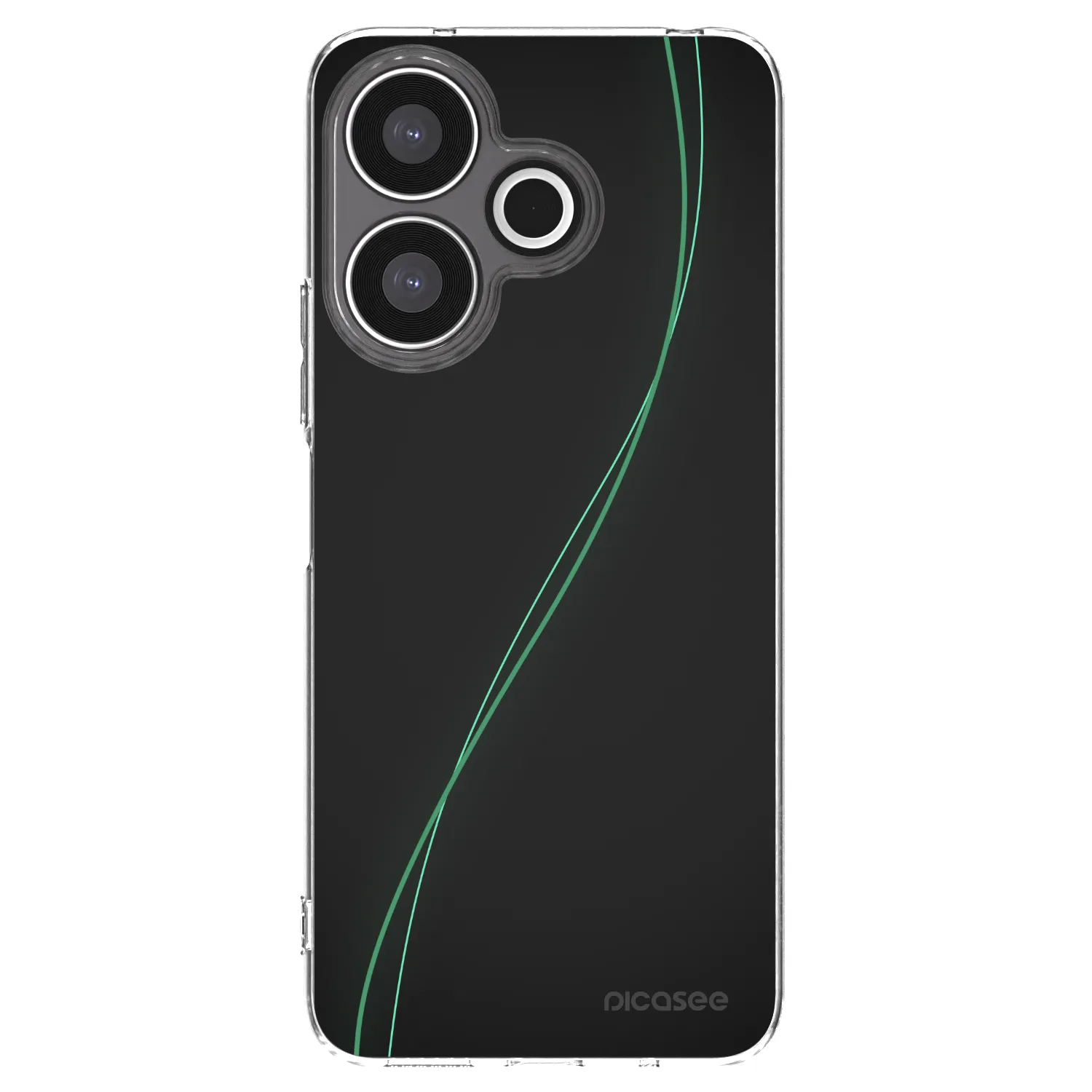 Picasee silikonska prozirna maskica za Xiaomi Redmi 13 4G - Be Different