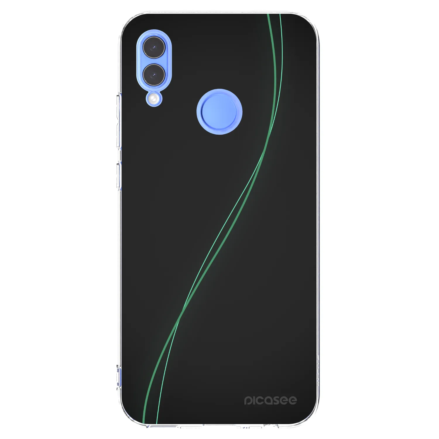 Picasee silikonska prozirna maskica za Honor 10 Lite - Be Different