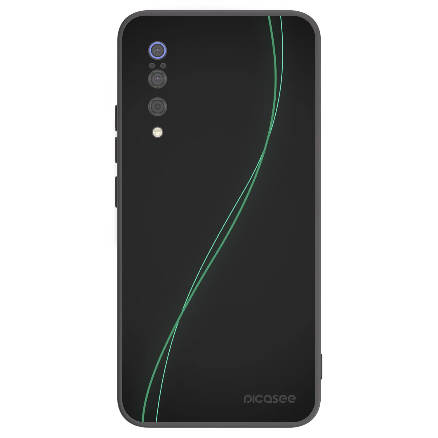 Picasee crna silikonska maskica za Xiaomi Mi 9 - Be Different