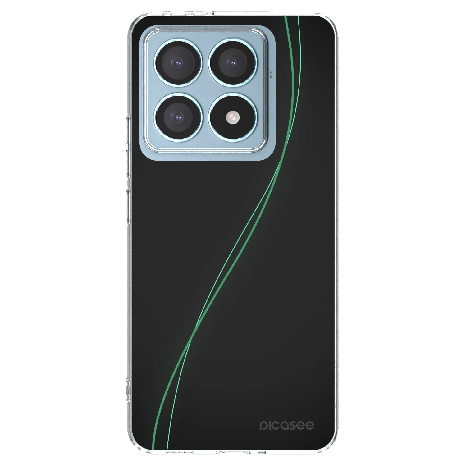 Picasee silikonska prozirna maskica za Xiaomi 14T Pro - Be Different