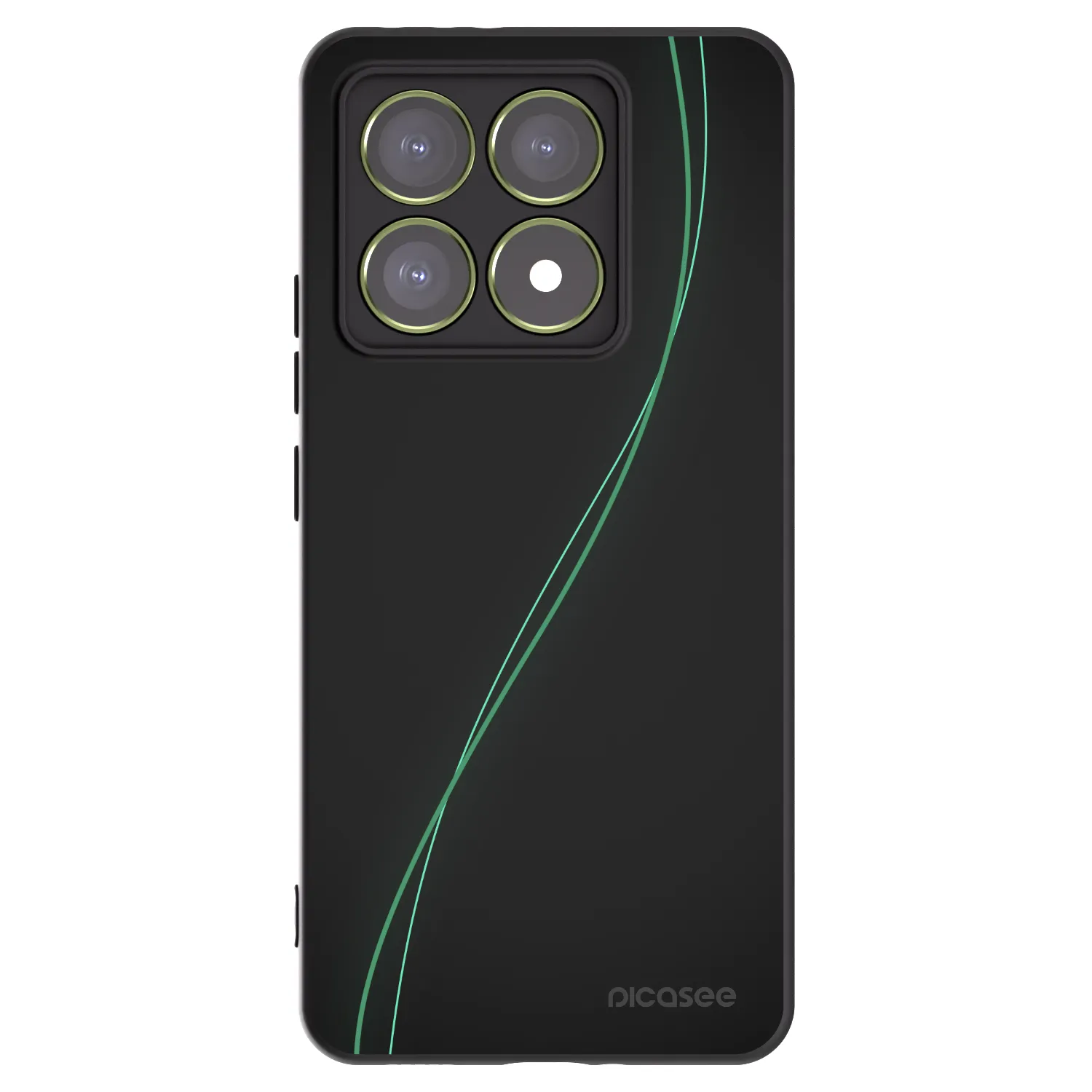 Picasee crna silikonska maskica za Xiaomi 14T - Be Different